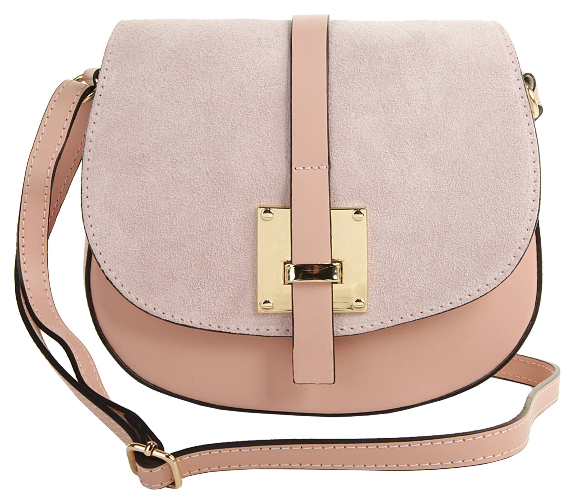 Cluty Schoudertas echt leer, made in italy