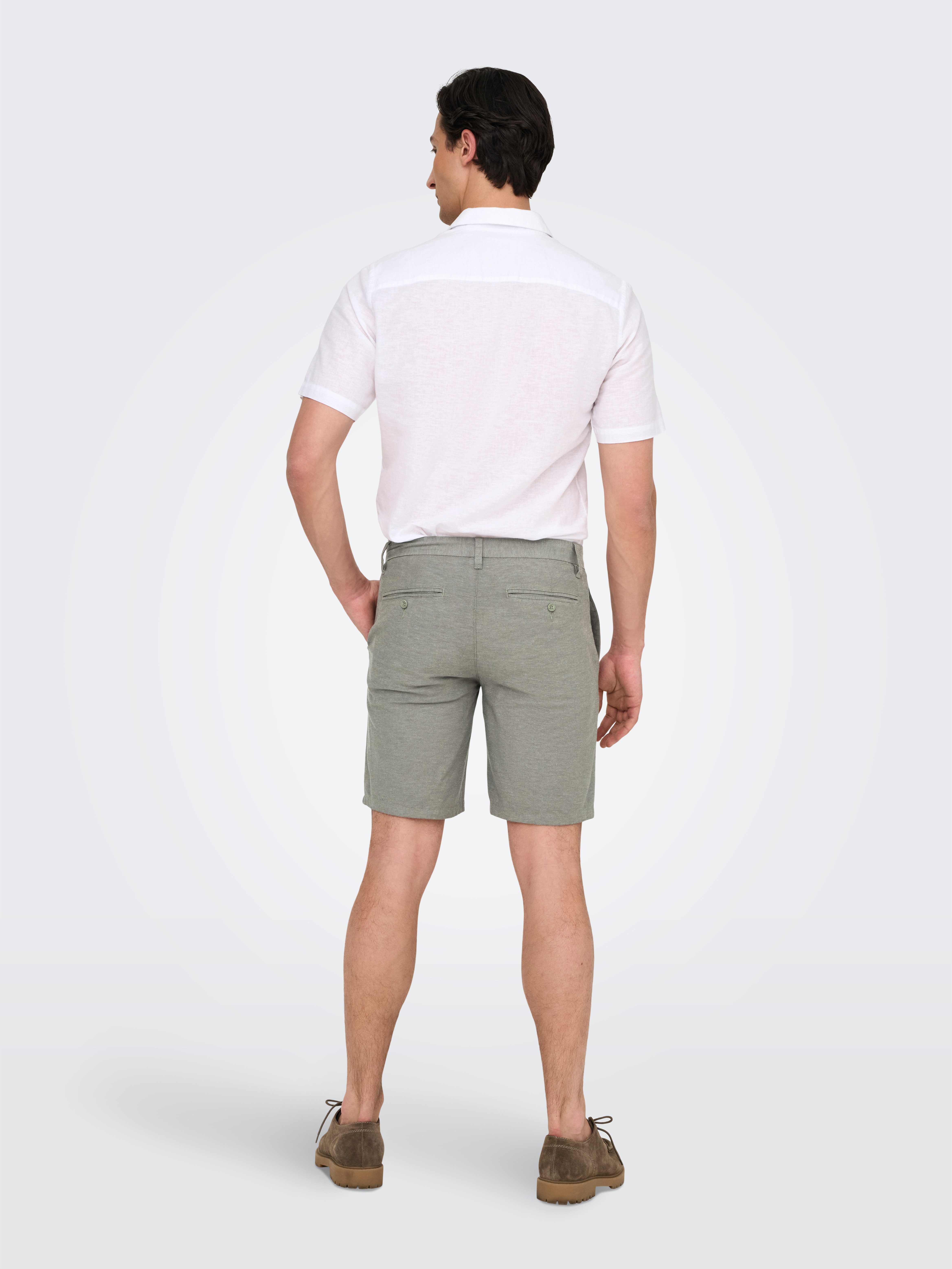 ONLY & SONS Chino-short ONSMARK 0011 COTTON LINEN SHORTS NOOS