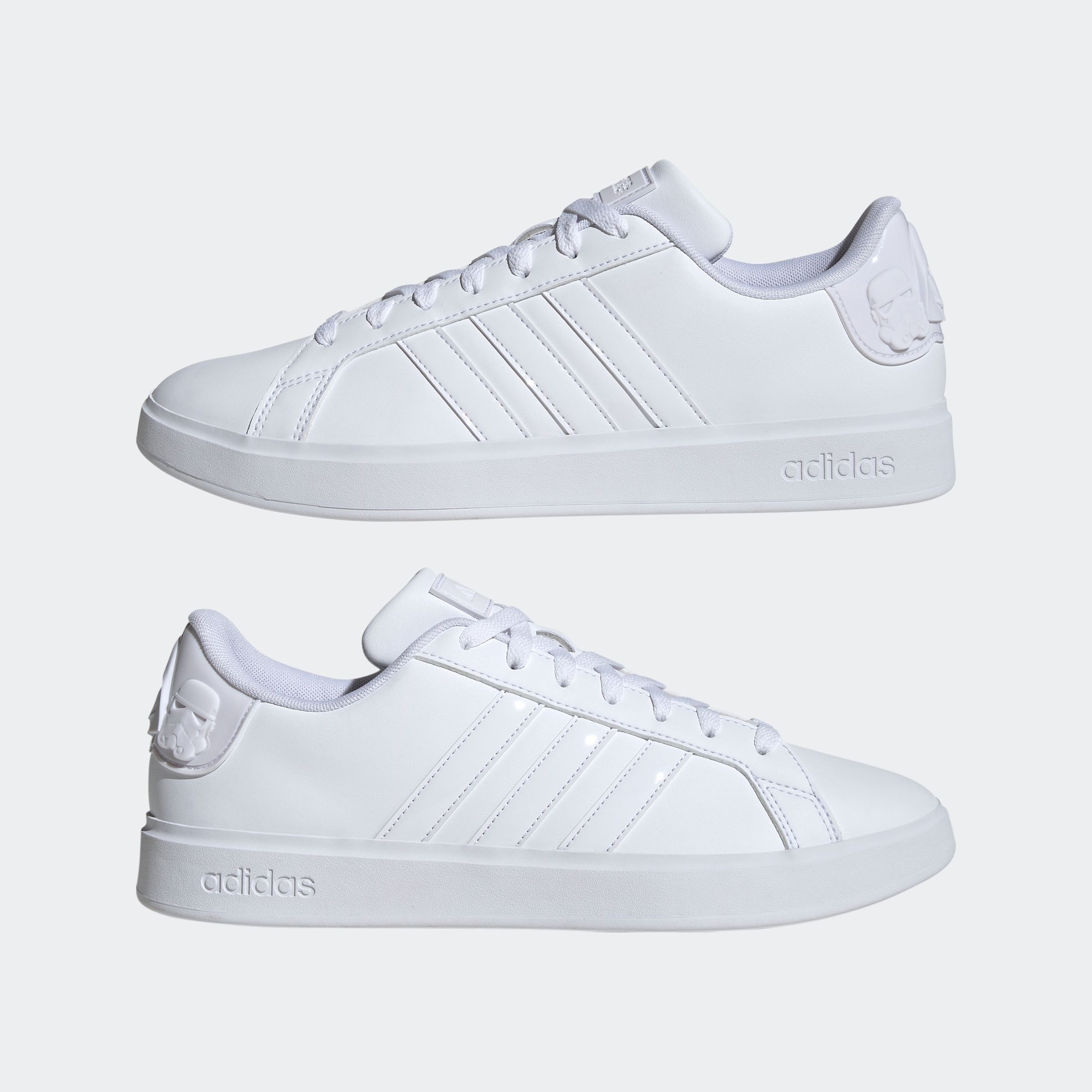 adidas Sportswear Sneakers ADIDAS STAR WARS GRAND COURT SCHOEN Design geïnspireerd op de adidas Superstar