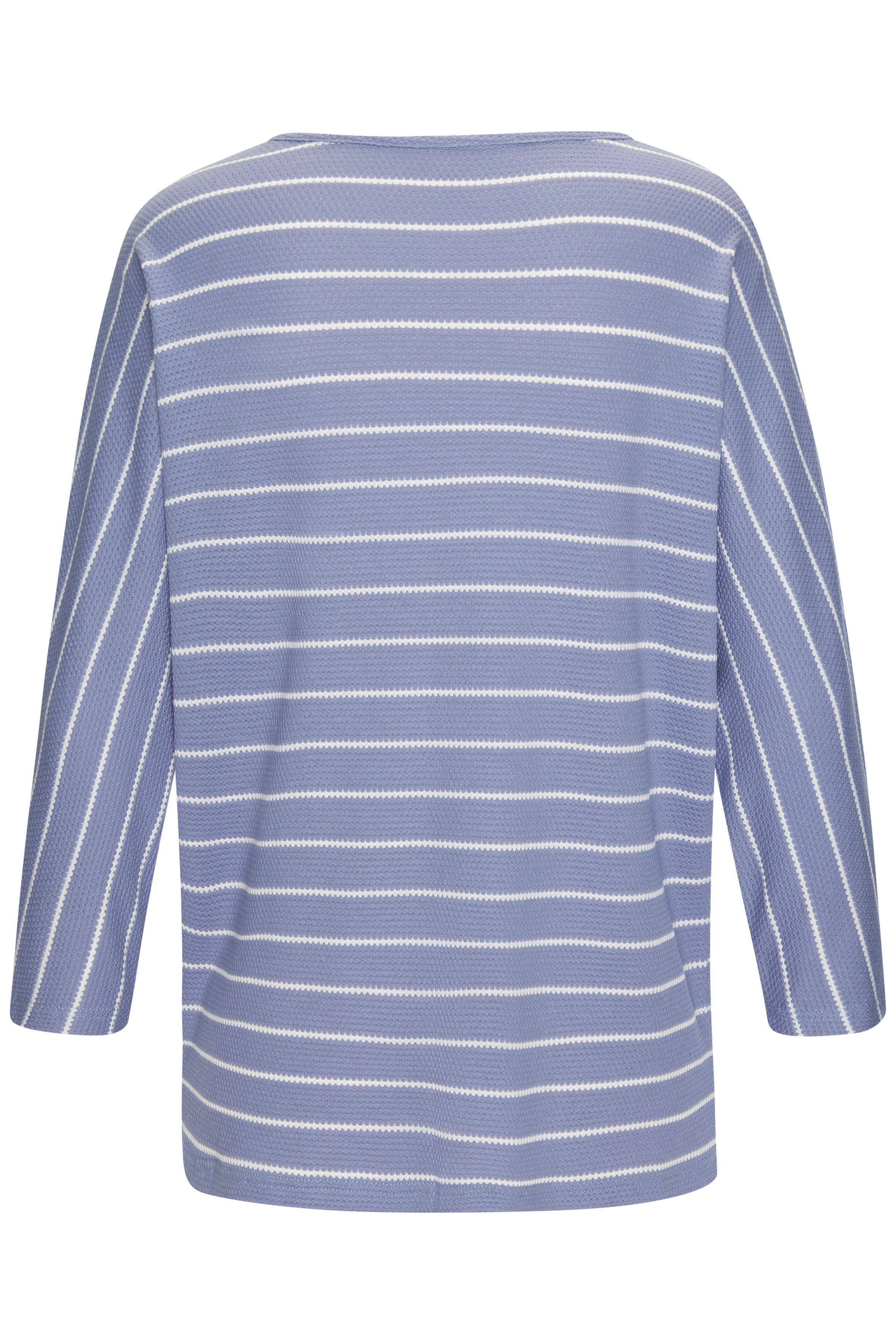 Vivance Shirt met 3/4 mouwen Met modieuze streepstructuur