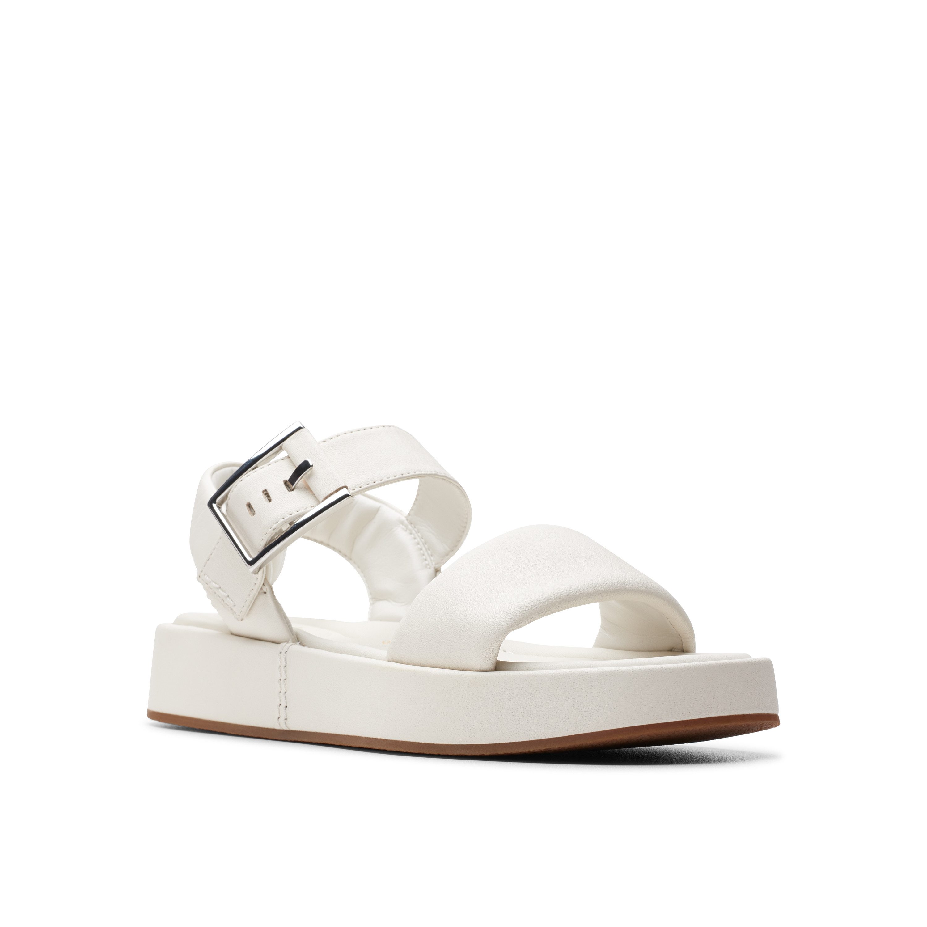 Clarks Sandalen Alda Strap , sandaal, flats met plateausool