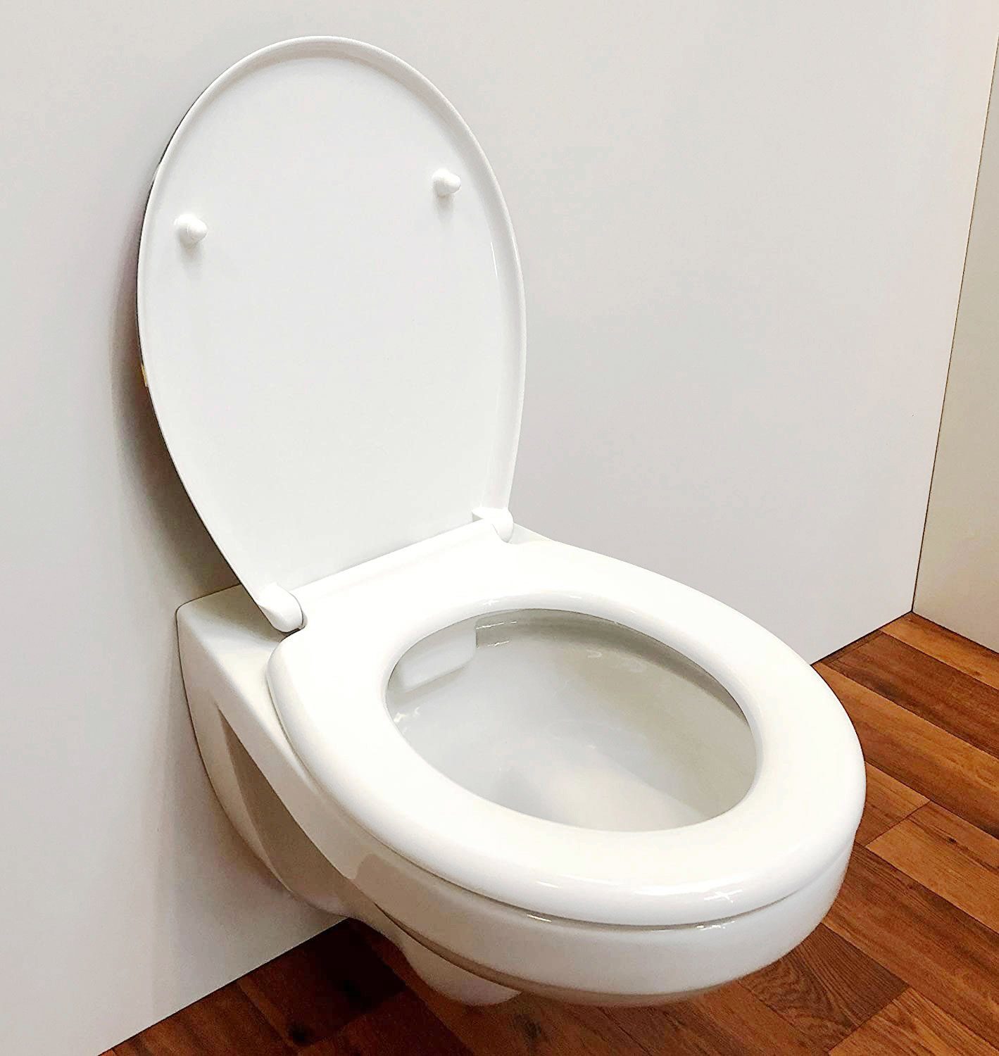 ADOB Toiletzitting Big Ben Soft-closemechanisme, voor het schoonmaken afneembaar