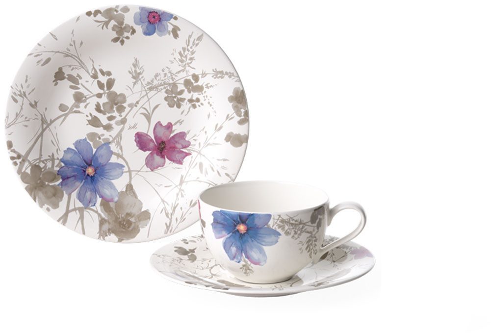 Villeroy & Boch Mariefleur Gris Basic Koffieset 18-delig