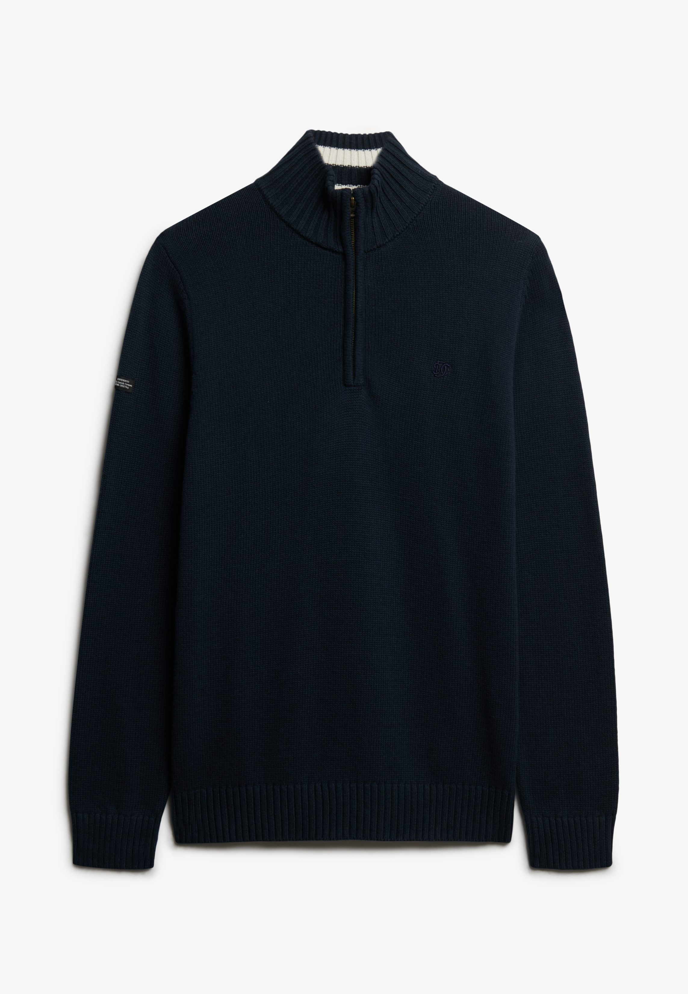 Superdry Gebreide trui COTTON KNIT HENLEY