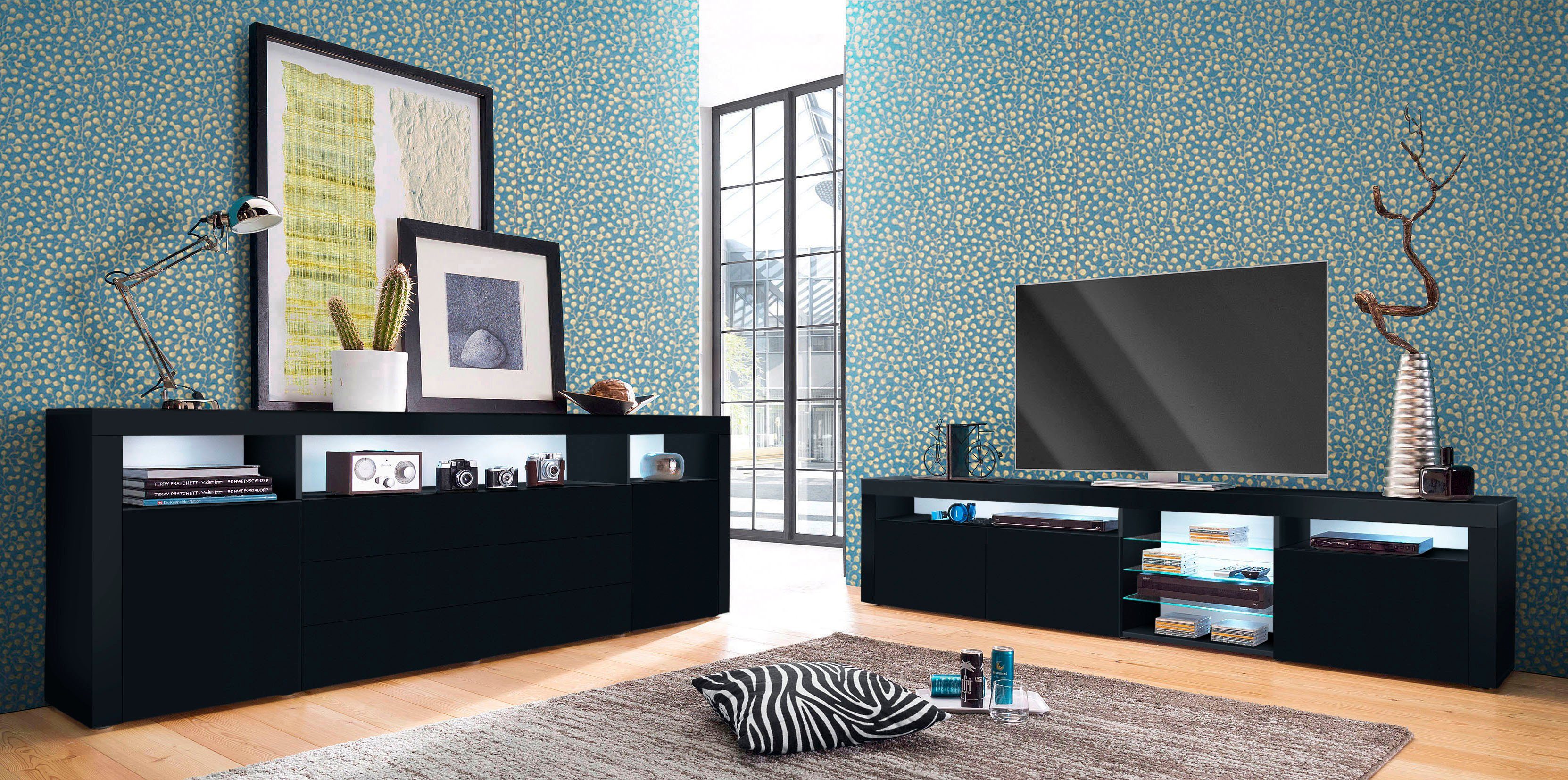 borchardt Möbel Dressoir Santa Fe Breedte 200 cm
