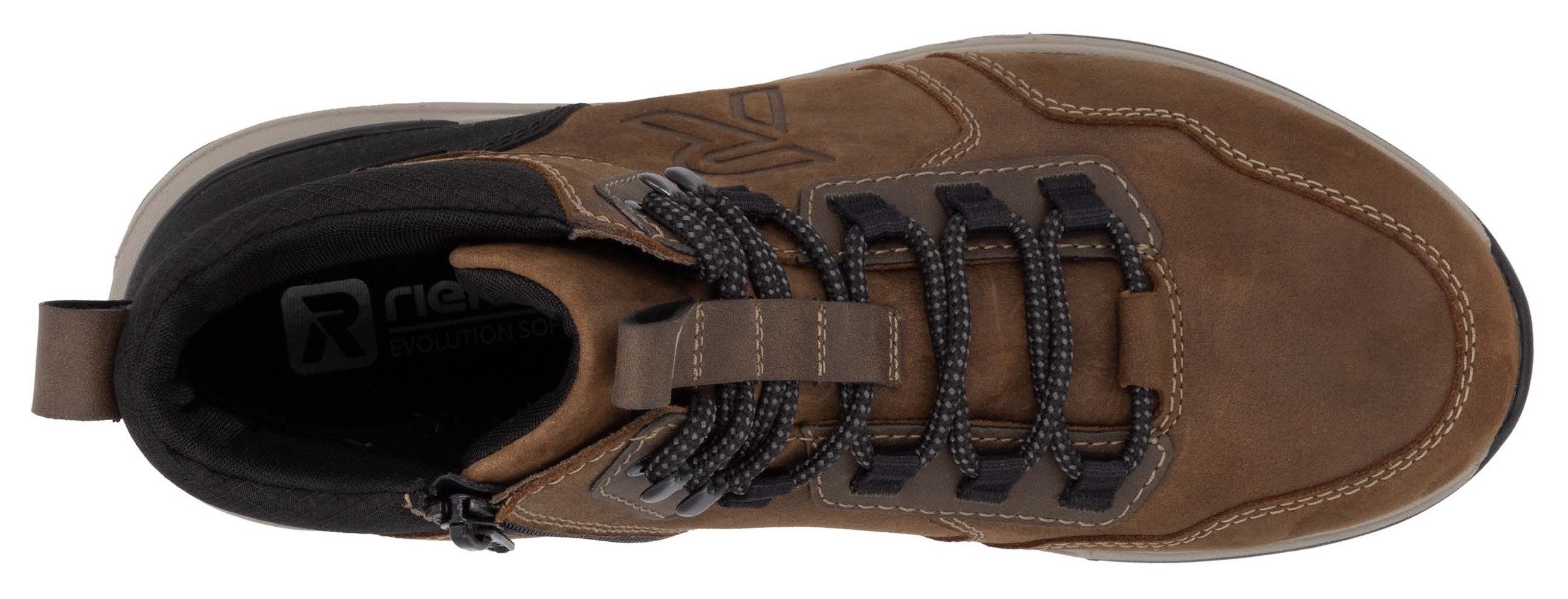 Rieker EVOLUTION Veterschoenen winterlaarzen, outdoorschoenen, high top sneaker met tex-membraan
