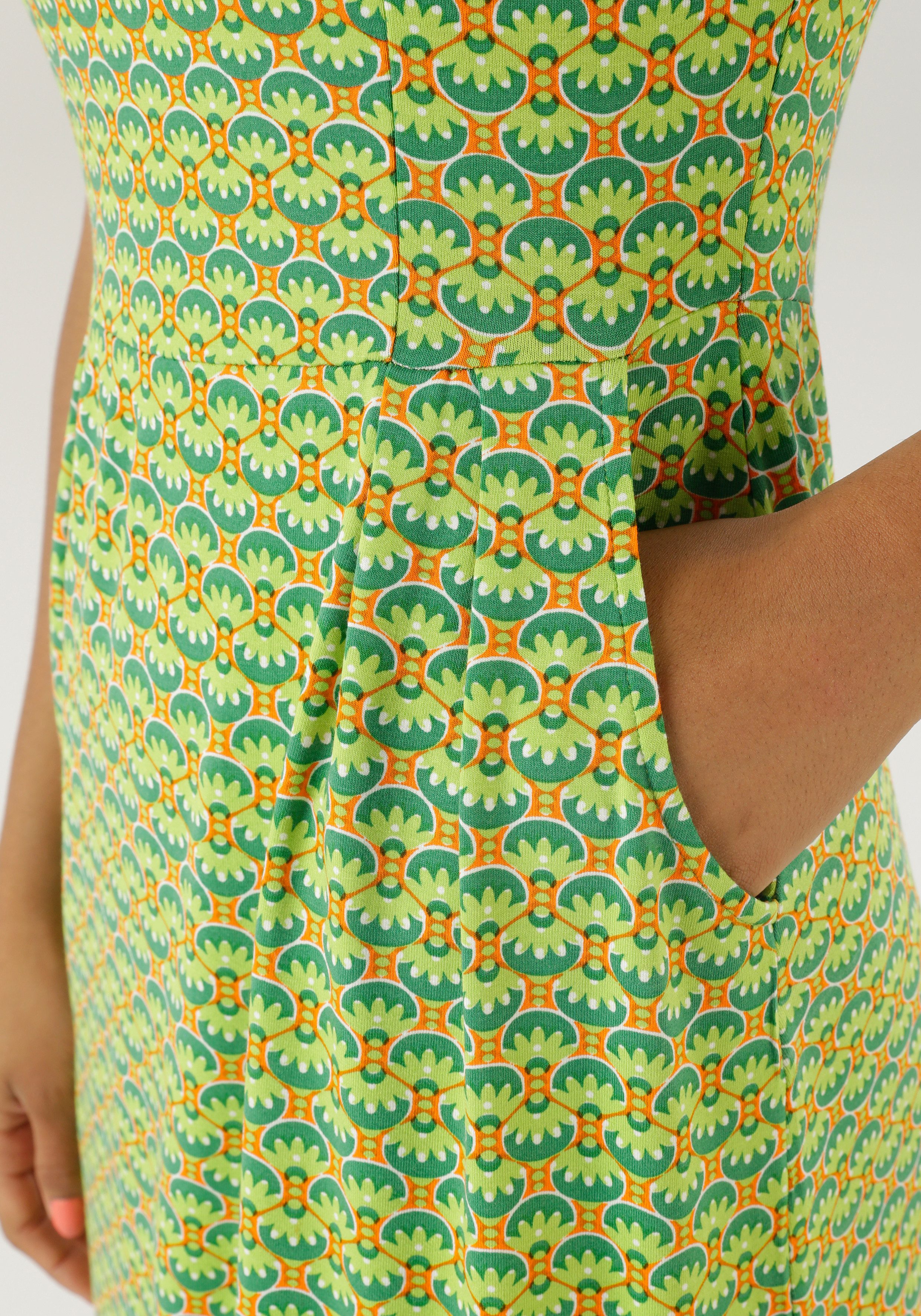 Aniston SELECTED Zomerjurk met twee steekzakken nieuwe collectie