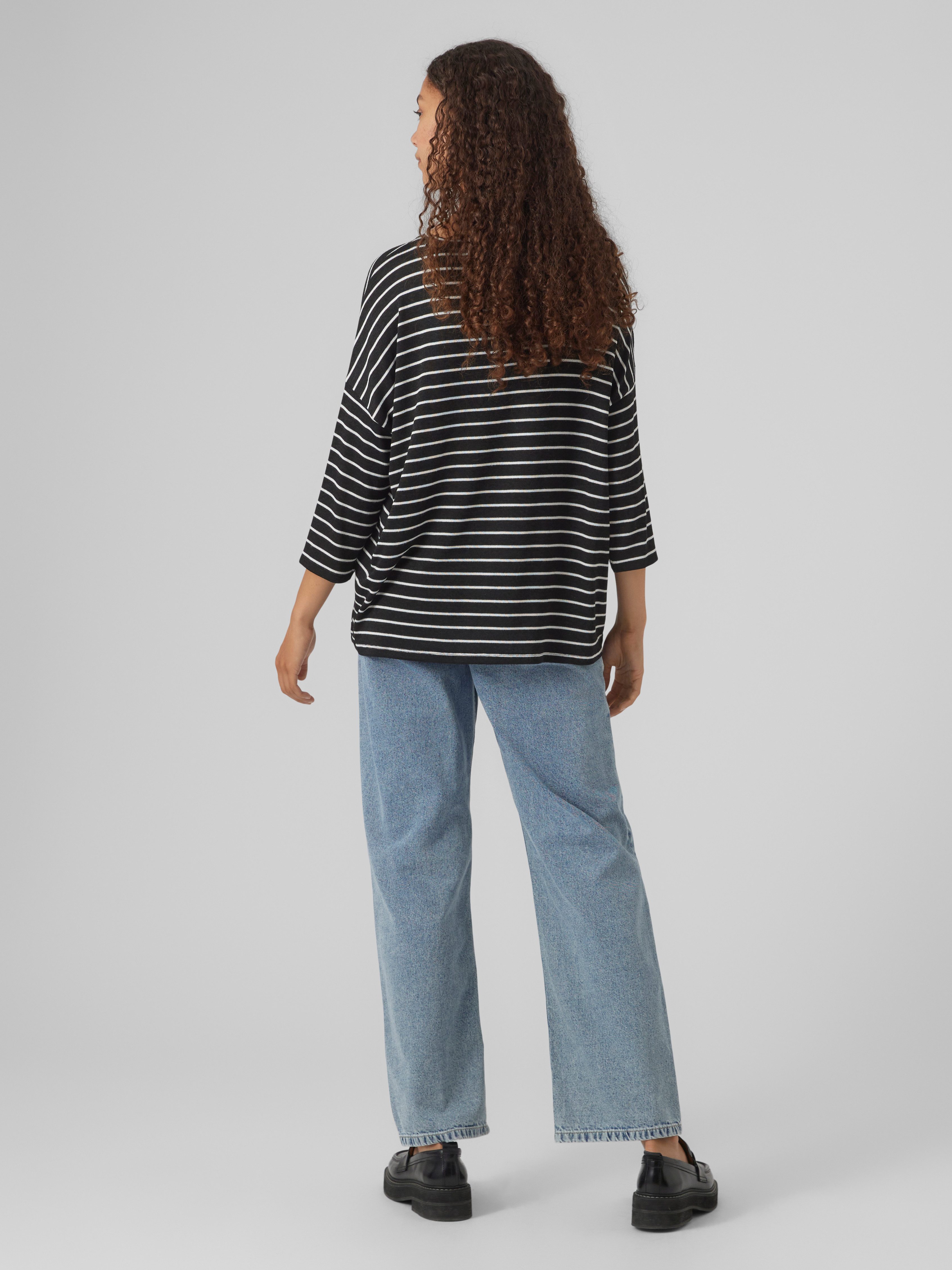 Vero Moda Trui met ronde hals VMBRIANNA 3/4 PULLOVER BOO REP