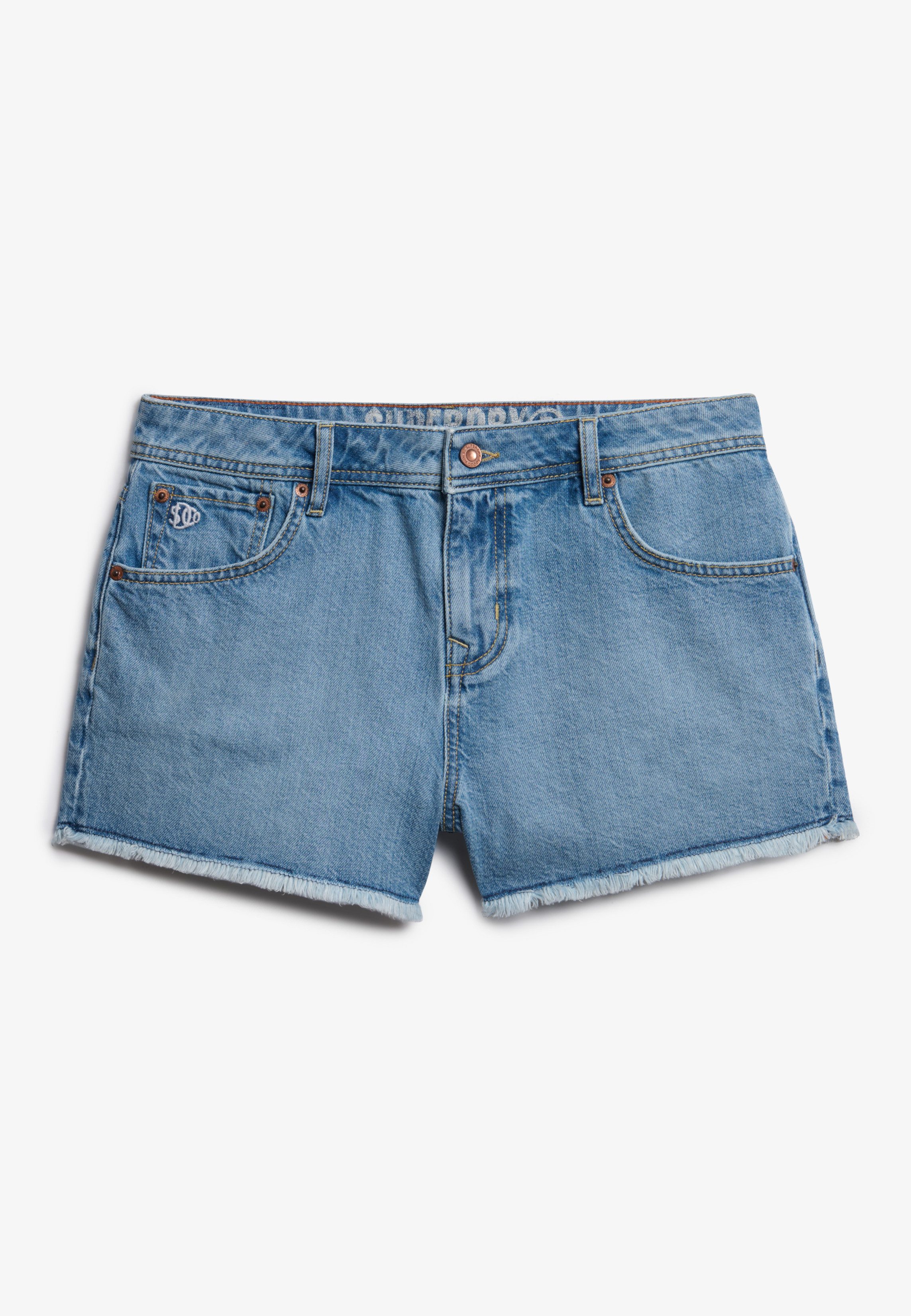 Superdry Jeanshotpants MID RISE DENIM HOT SHORT