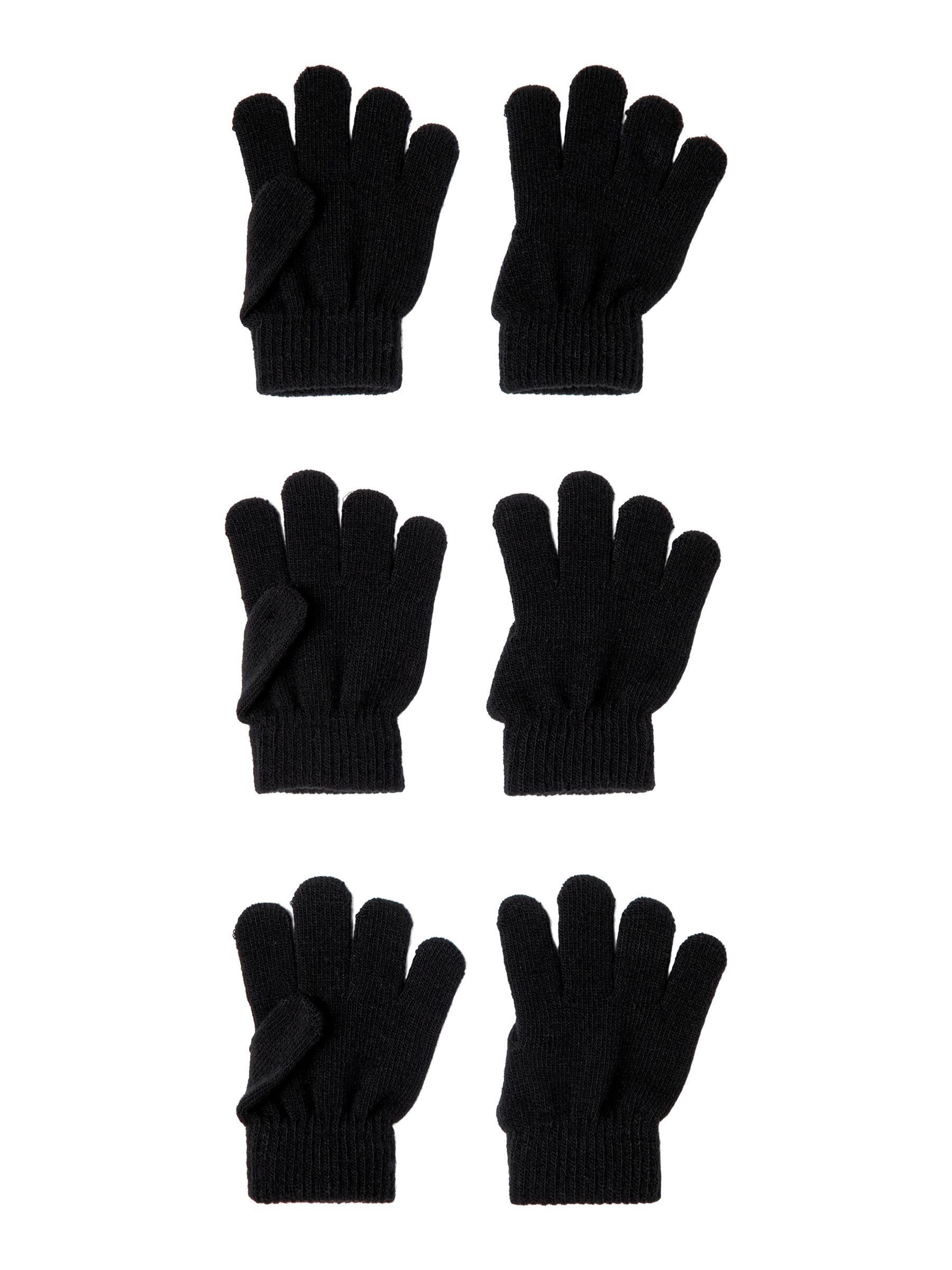 Name It Gebreide handschoenen NKNMAGIC GLOVES 3P NOOS (set, 3 stuks)