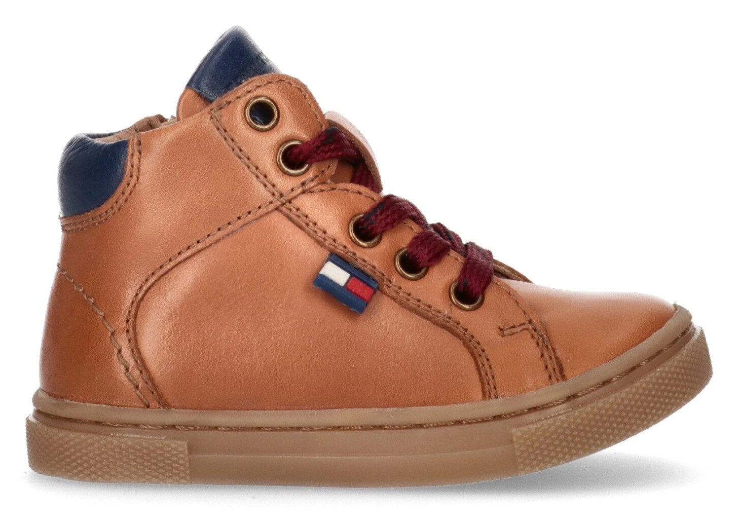 Tommy Hilfiger Sneakers , babyschoen, veterschoenen met zachte leren binnenvoering