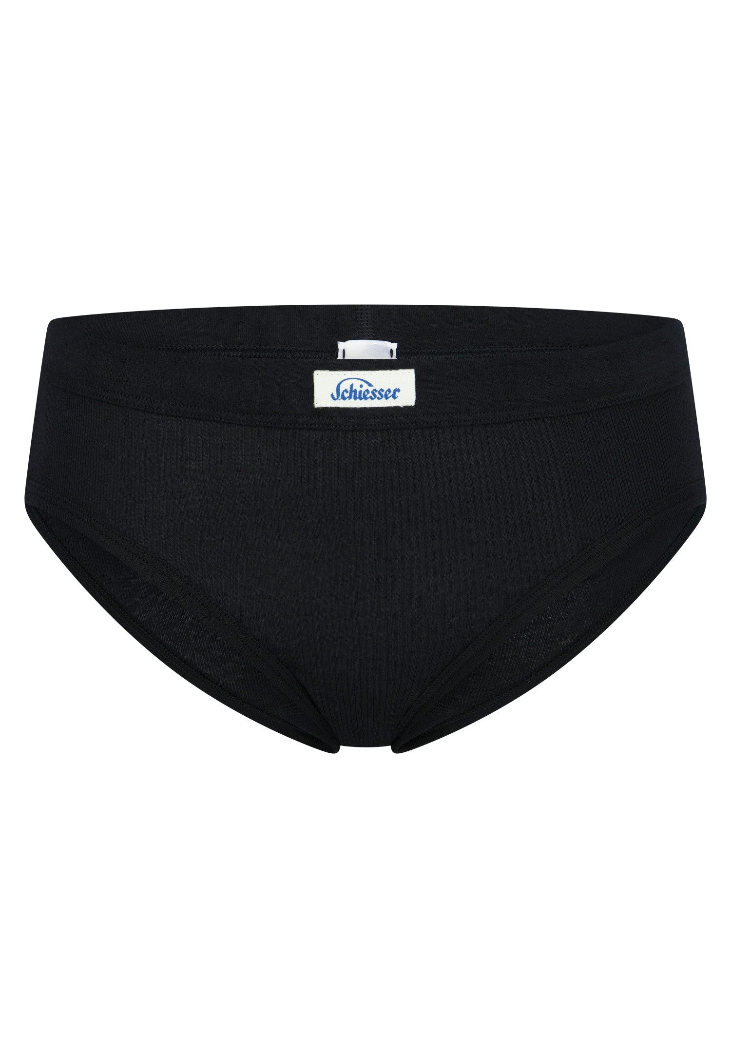 Schiesser Tai slip Revival Kollektion "Paula" Traditioneel, geweven Schiesser-logo aan de tailleband