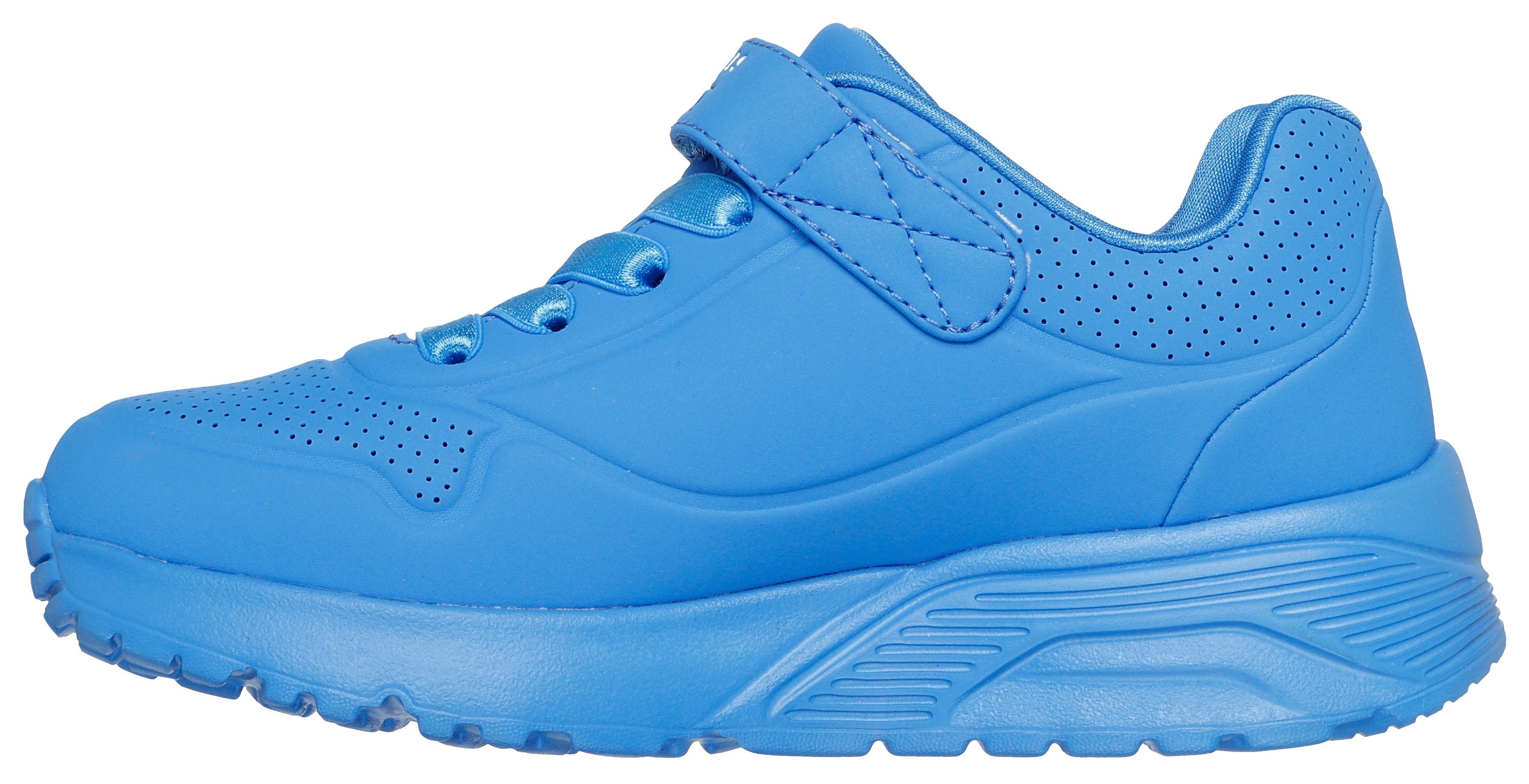 Skechers Sneakers UNO LITE - LOVE LEVITATE , Veterschoen met bedrukte zool, maat sjabloon te downloaden
