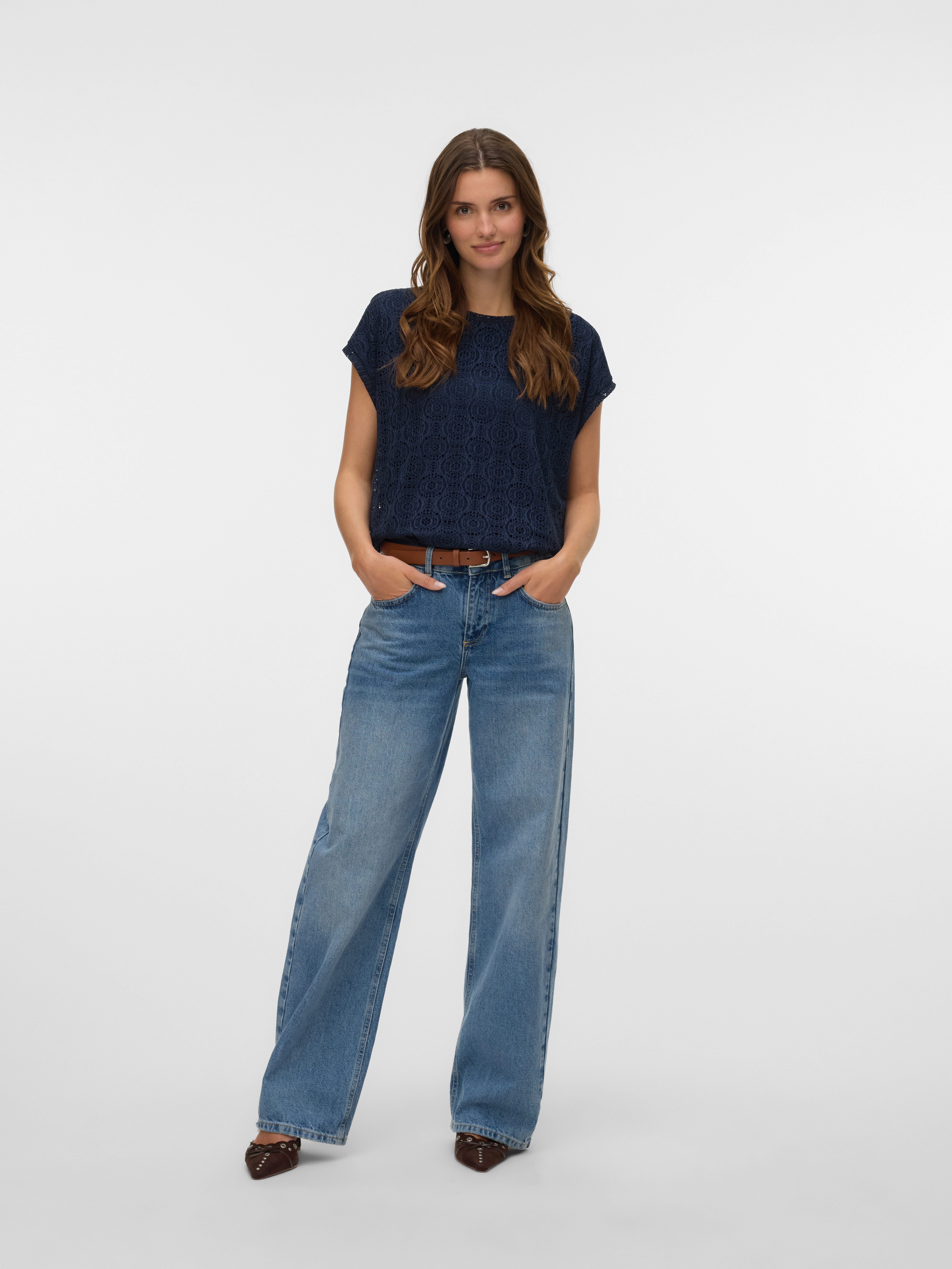 Vero Moda T-shirt VMMAYA AVA SS TOP JRS VO