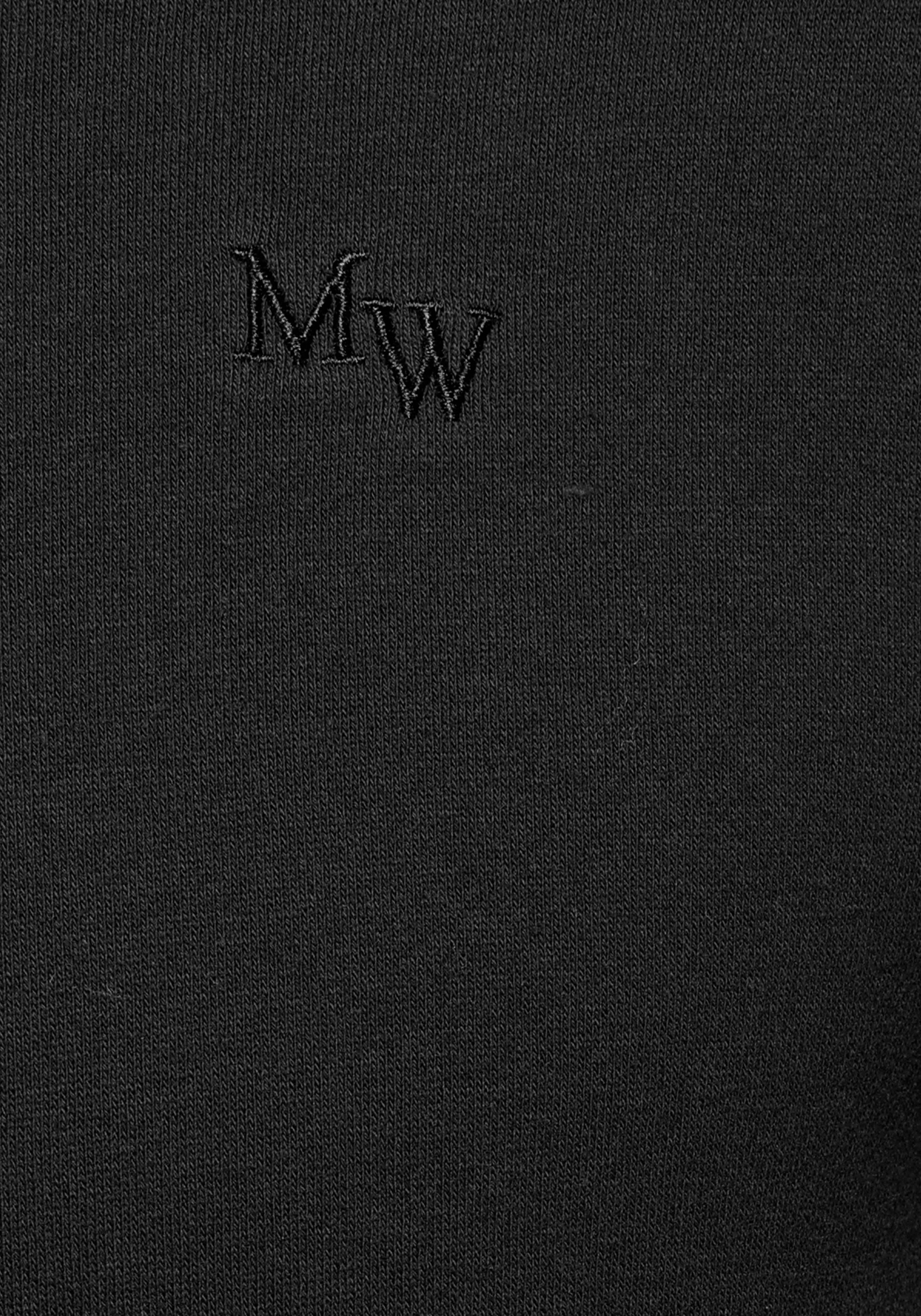 Man's World Hoodie lange mouwen, losse pasvorm, effen, met capuchon