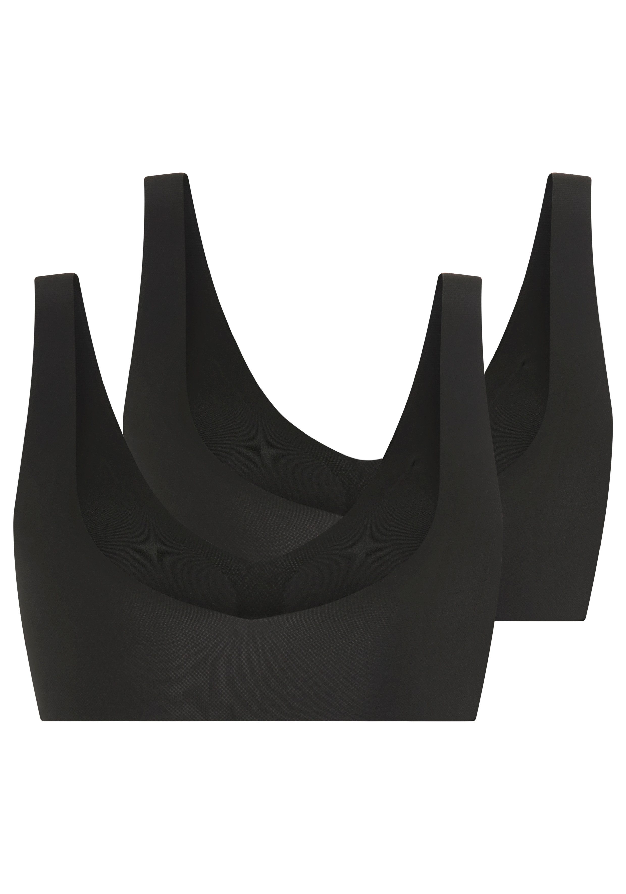 Sloggi Bralette ZERO Feel 2.0 naadloos en onzichtbaar (Set van 2)
