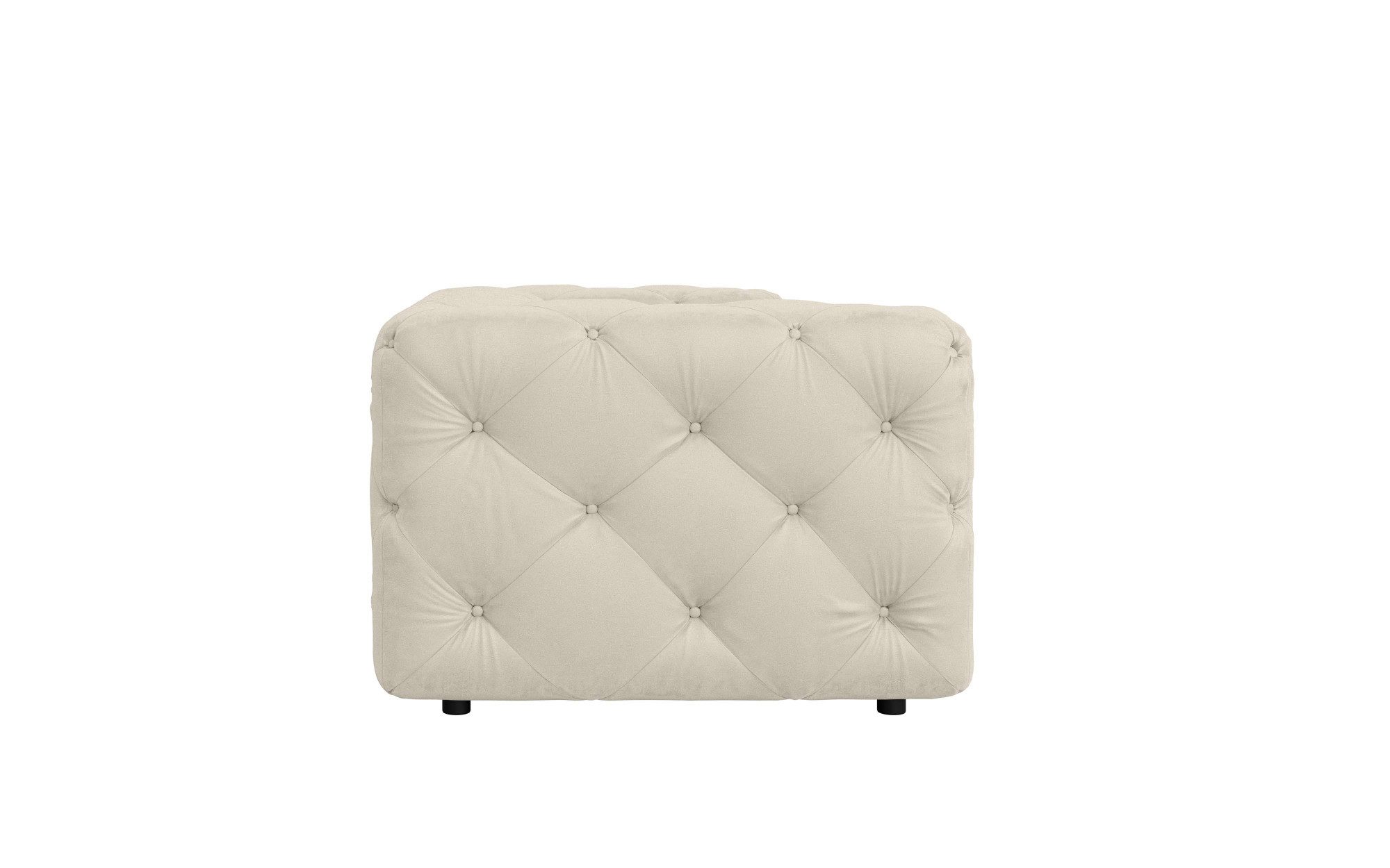 Places of Style 3-zitsbank FOLLINA 3-zits bank met klassieke chesterfield knoopverwerking