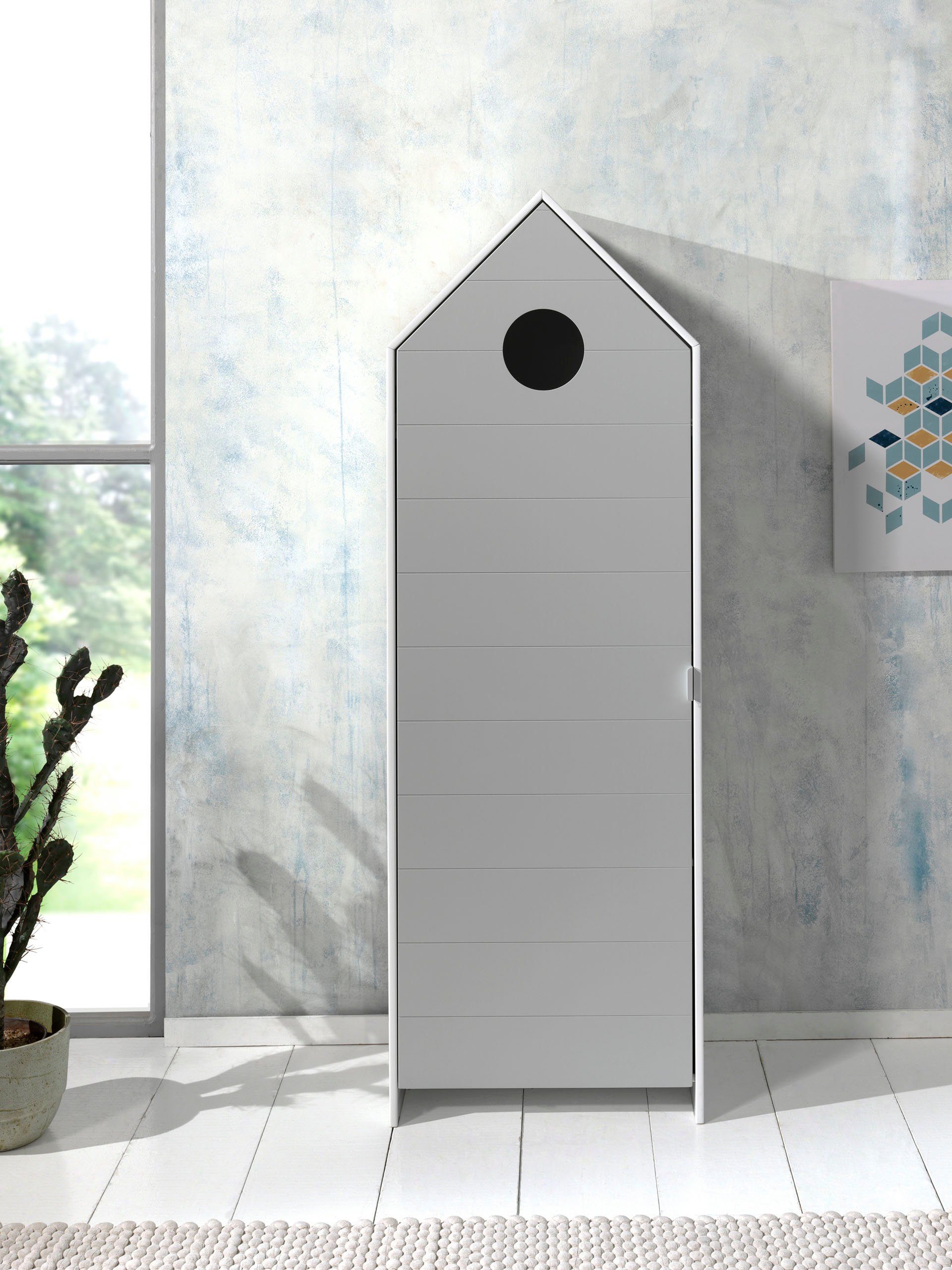 Vipack Draaideurkast Casami, met soft-close, veel opbergruimte, TOP modern als kleding-/waskast te gebruiken, universeel inzetbaar