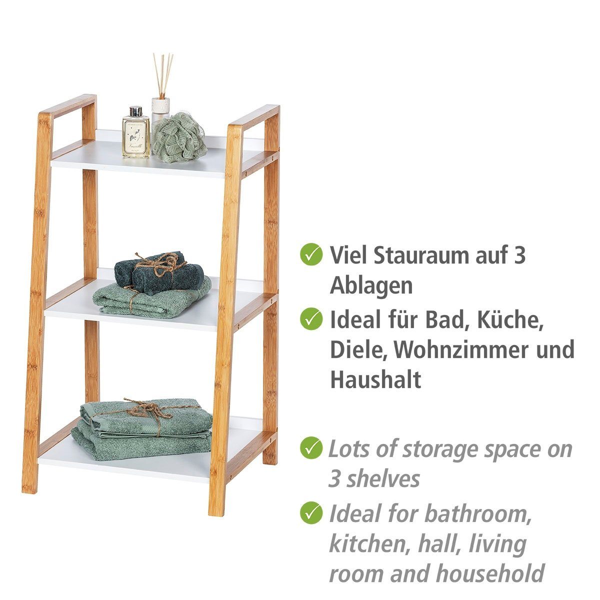 WENKO Stellingkast Finja 3 verdiepingen