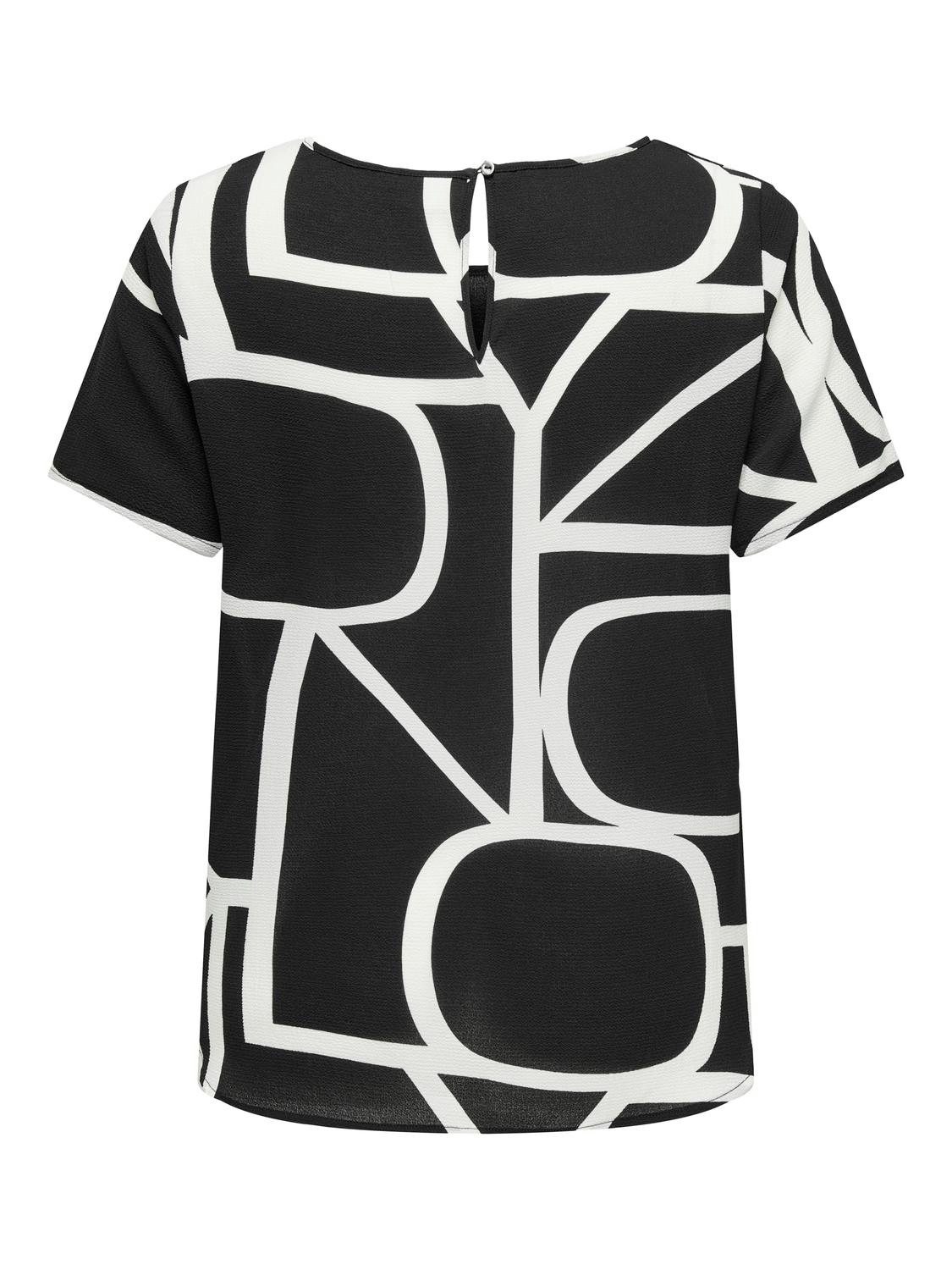 ONLY CARMAKOMA Shirtblouse CARVICA SS TOP WVN NOOS