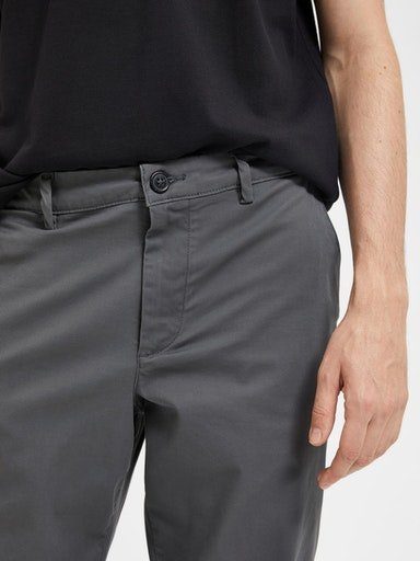 SELECTED HOMME Stoffen broek SLH196-STRAIGHT-NEW MILES FLEX PANT NOOS