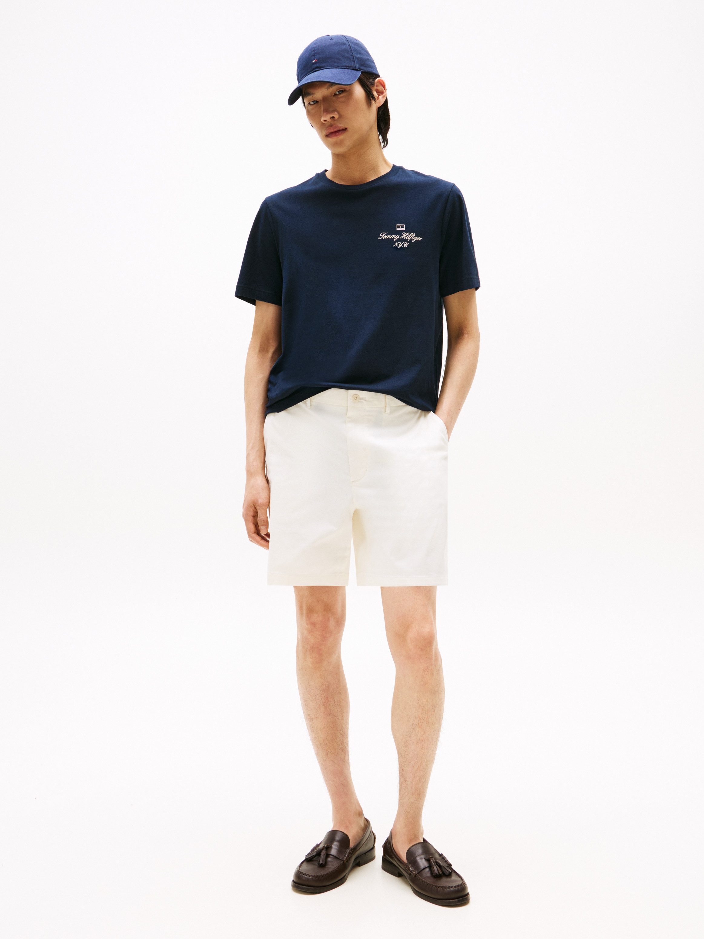 Tommy Hilfiger T-shirt OUTLINE FLAG SCRIPT TEE