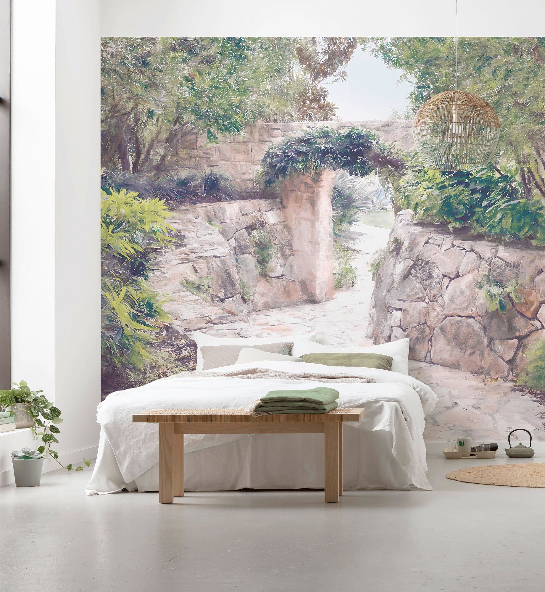 Komar Vliesbehang Digitale print vlies - Passage - Afmeting 350 x 250 cm (1 stuk)