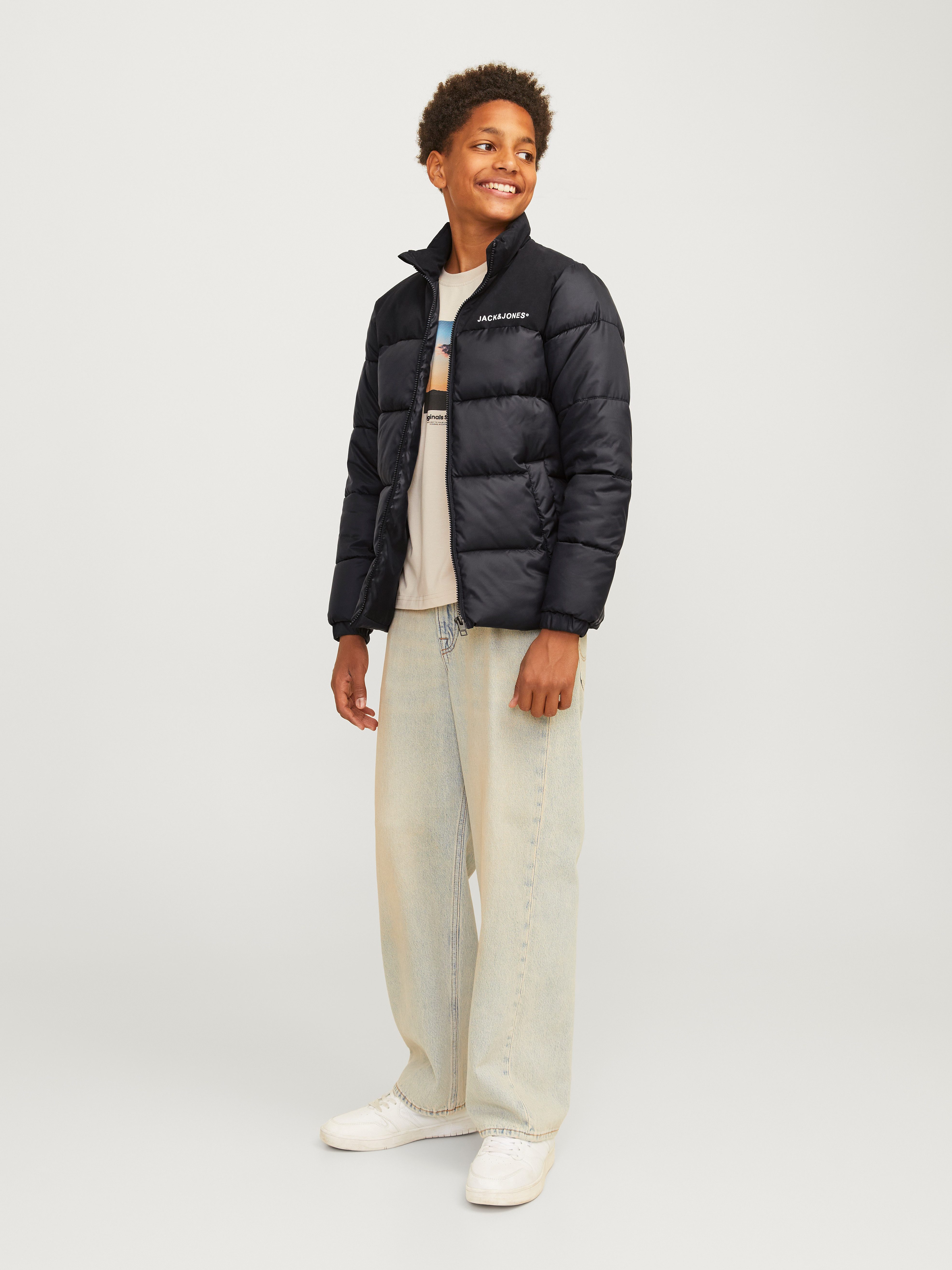 Jack & Jones Junior Outdoorjack JJMOON STAND COLLAR PUFFER JNR