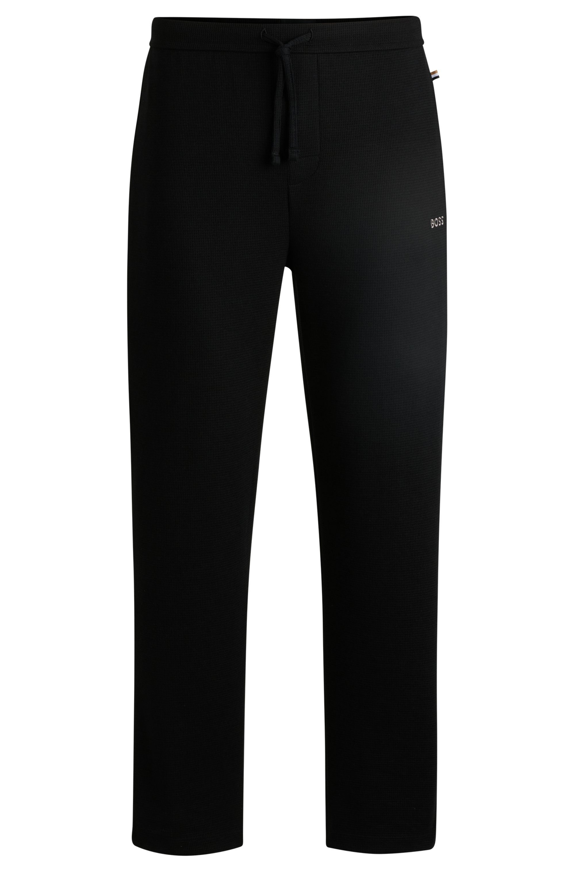BOSS Pyjamabroek Waffle Pants
