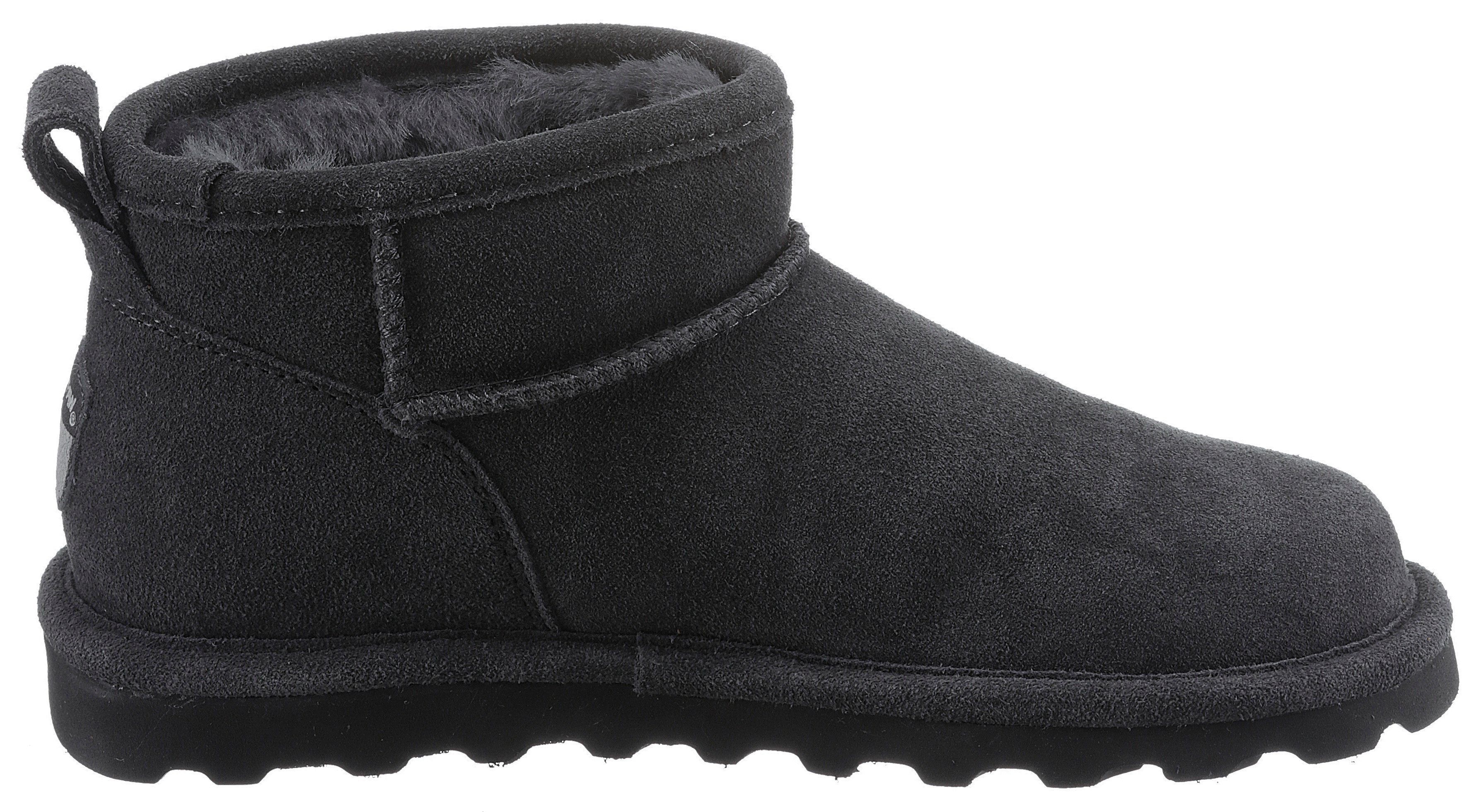 Bearpaw Winterlaarzen Shortama winterlaarzen, instaplaarzen met uitneembare binnenzool