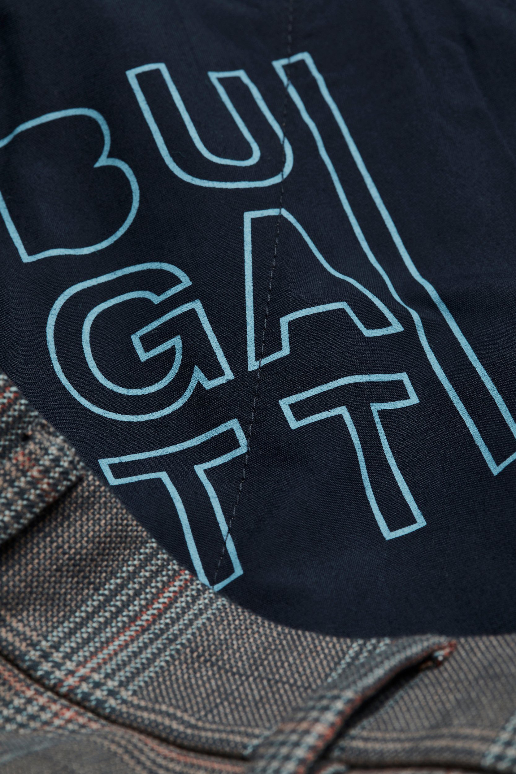 Bugatti Stoffen broek met plooien