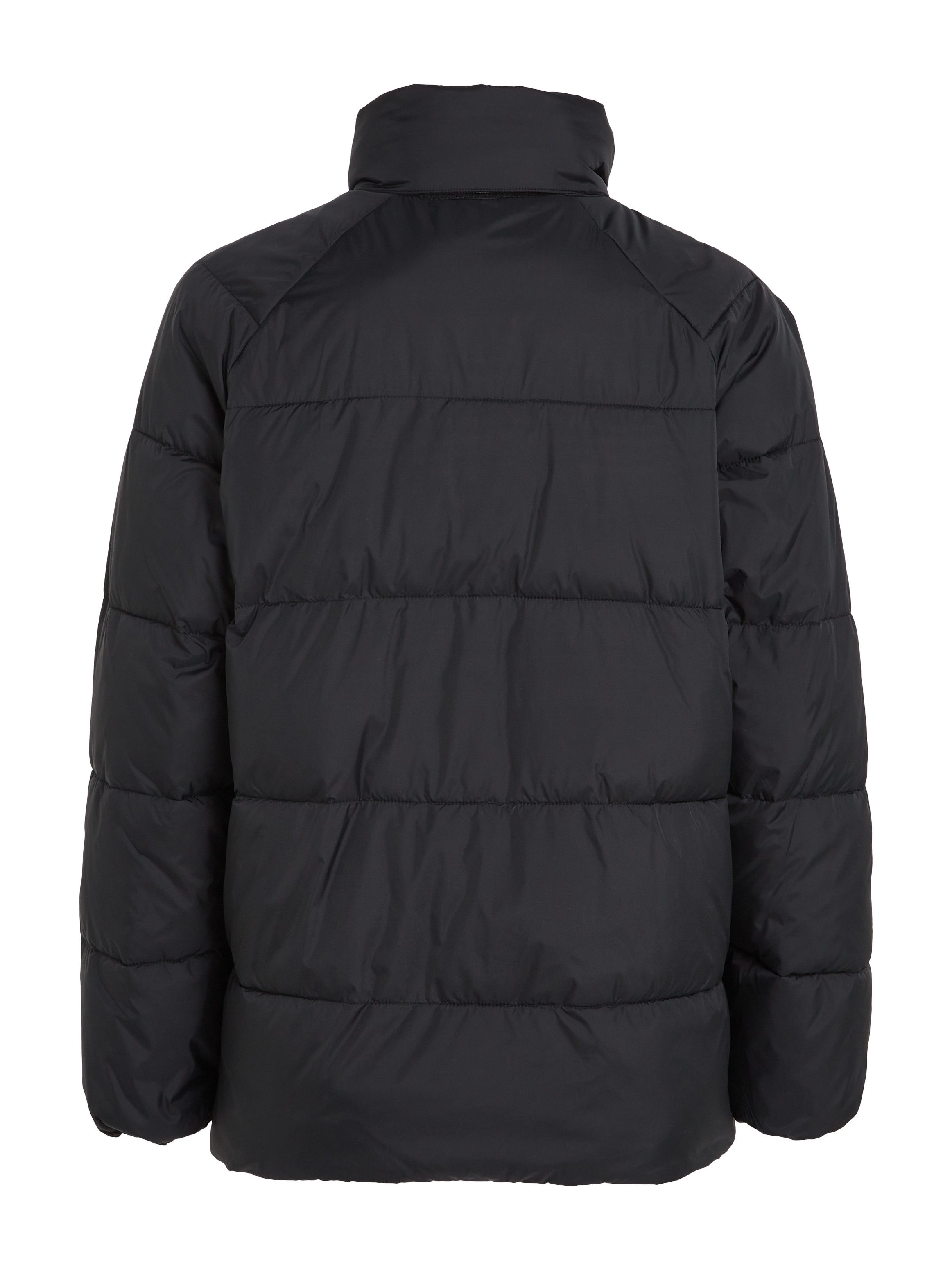 TOMMY JEANS Gewatteerde jas TJM POLY PUFFER EXT Winterjas met staande kraag gevoerd teddy binnenzakken