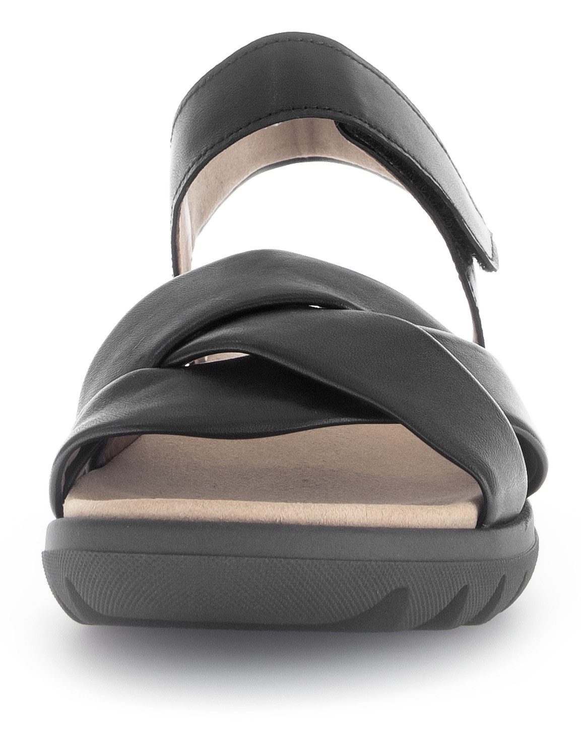 Gabor Sandalen , zomerschoen, wedge-sandaal, comfort-schoen met klittenbandsluiting