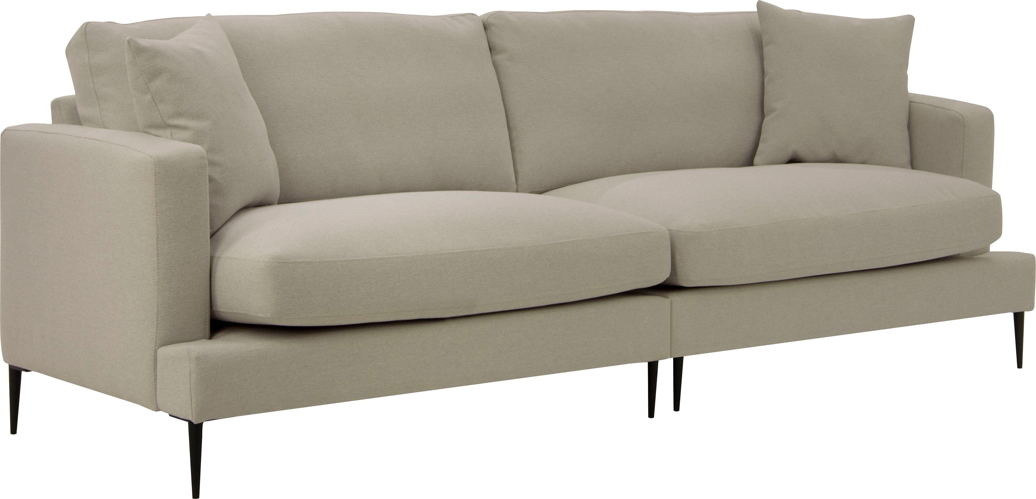 Leonique 2-zitsbank Cozy elegante designbank, afmetingen B/D/H: 151/97/80 cm