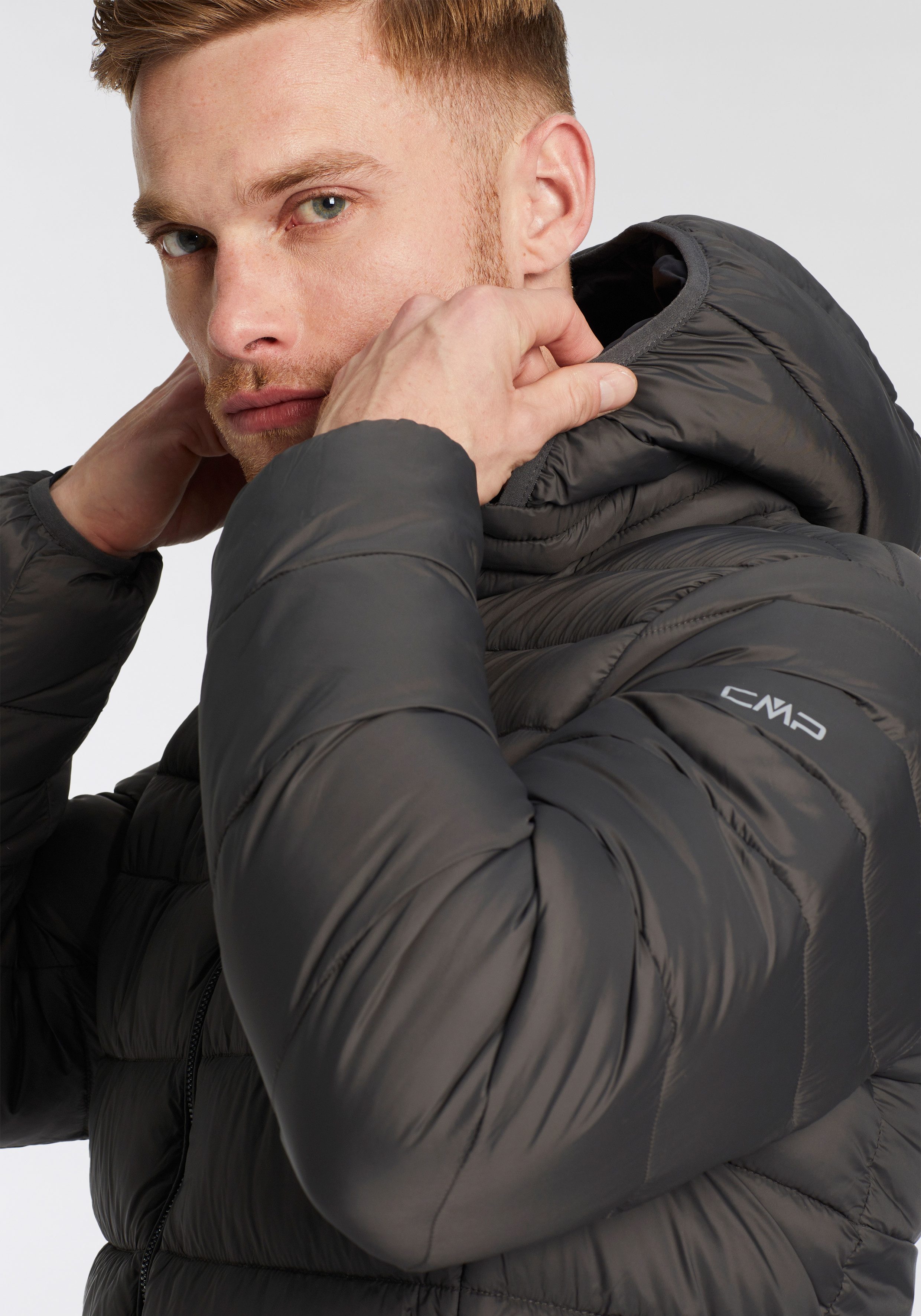 CMP Gewatteerde jas MAN JACKET FIX HOOD