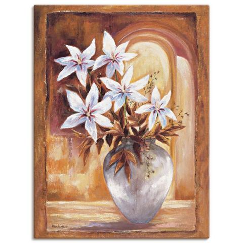 Artland artprint Weiße Blumen in Vase II