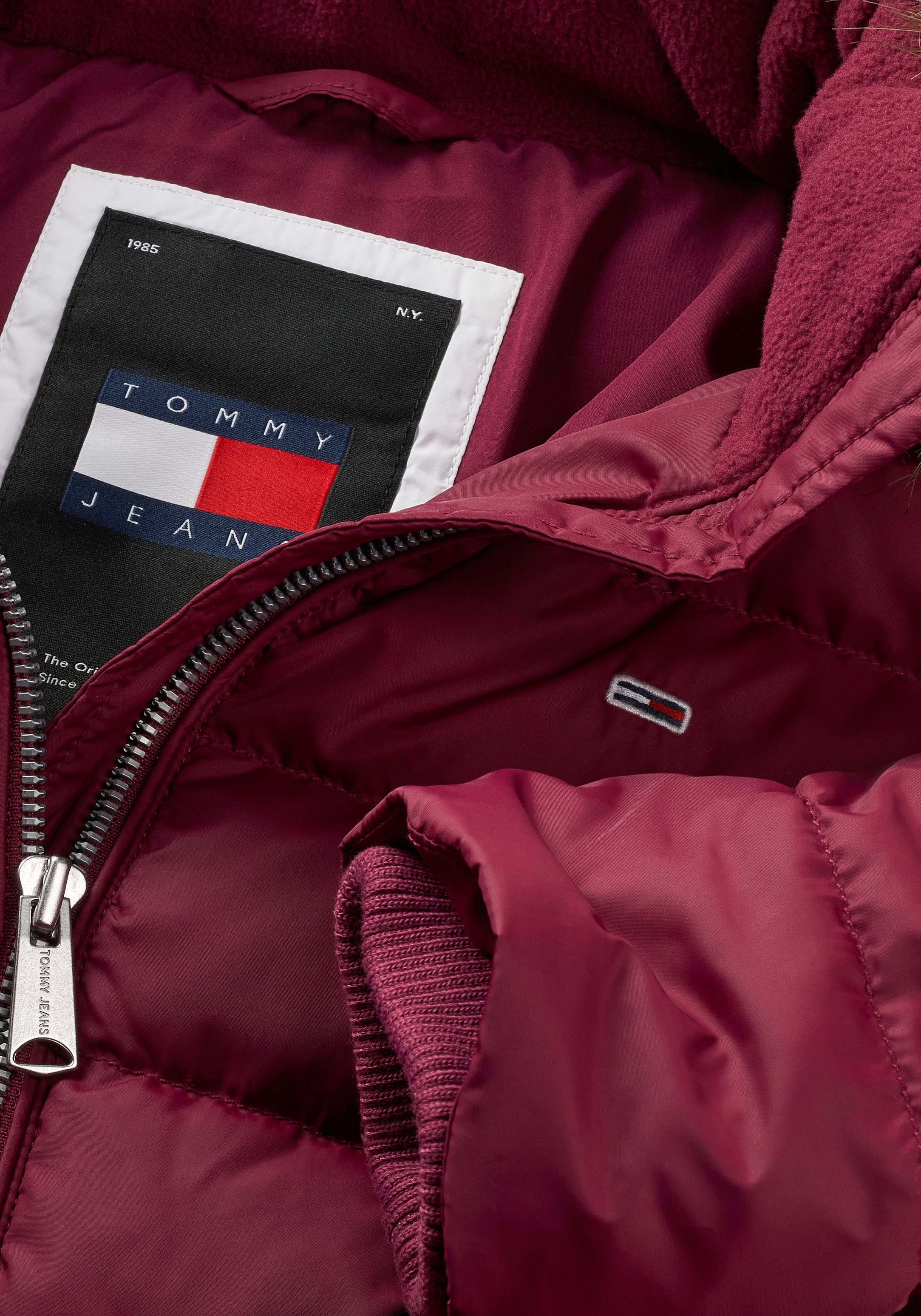 TOMMY JEANS Gewatteerde jas TJW BASIC HOODED DOWN JACKET EXT