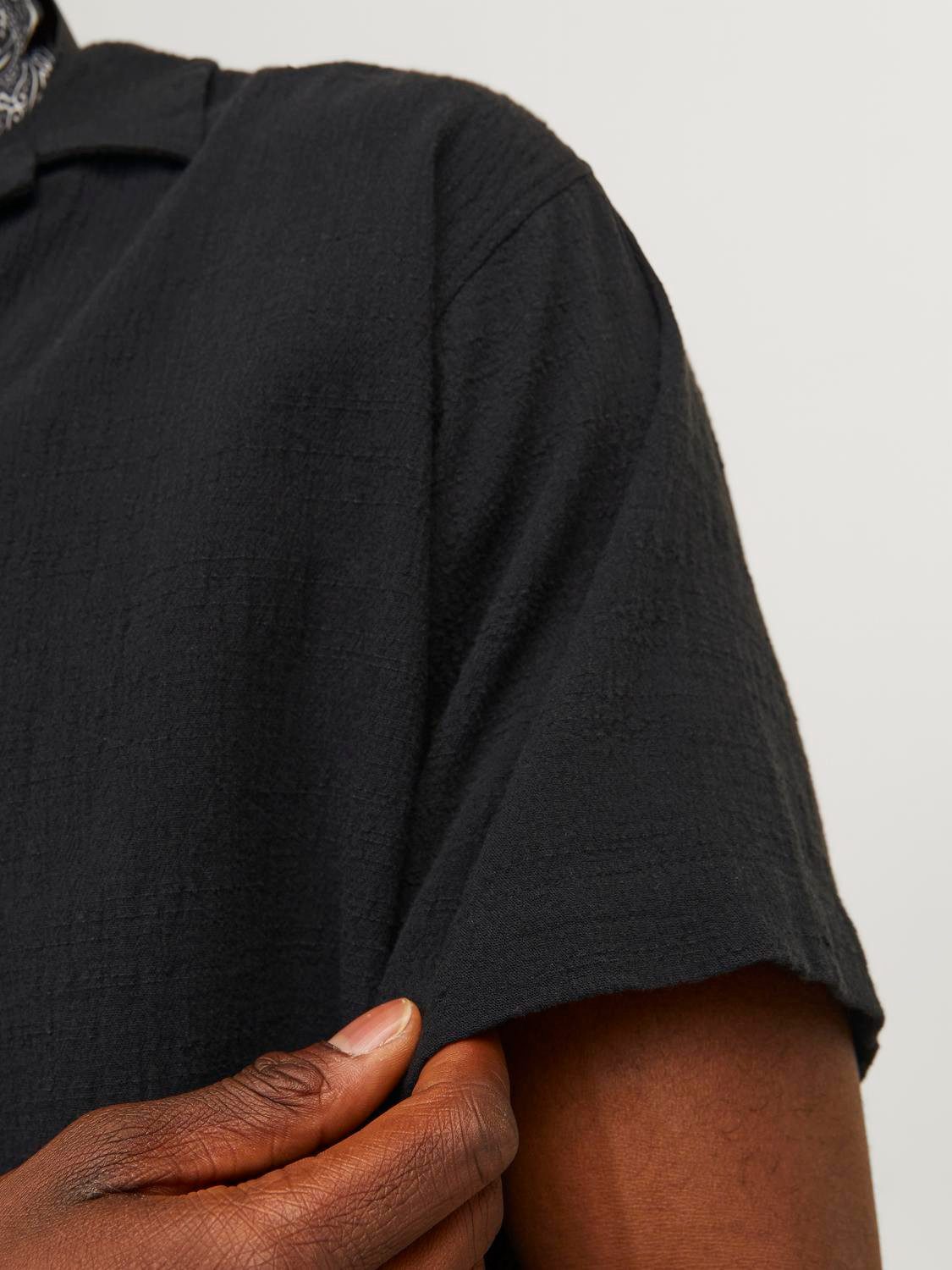 Jack & Jones Overhemd met korte mouwen JORLUKE CRINKLE RESORT SHIRT SS SN
