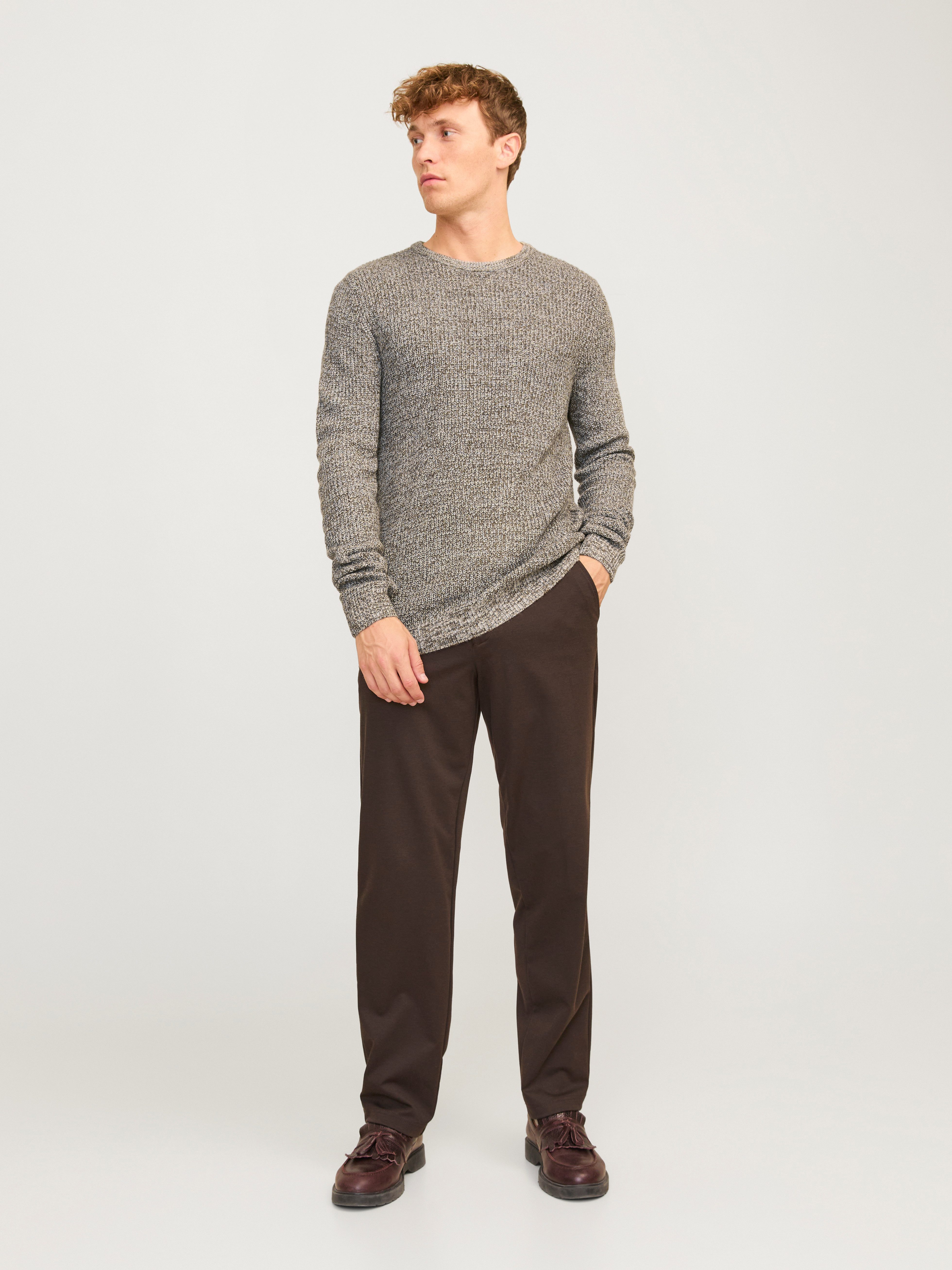 Jack & Jones Trui met ronde hals JJELEWIS KNIT CREW NECK SN