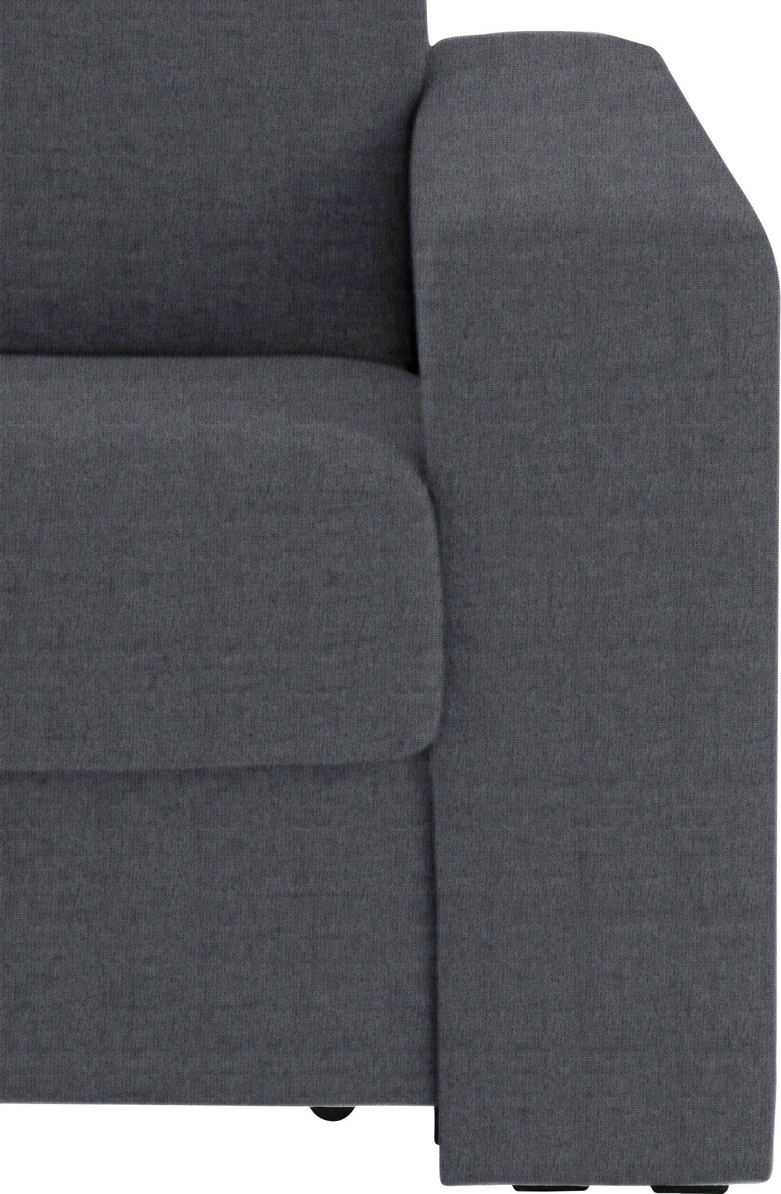Home affaire Fauteuil Roma matras hoogte 140 cm Bedfunctie, met vering, Afmeting liggend ca. 83x198 cm