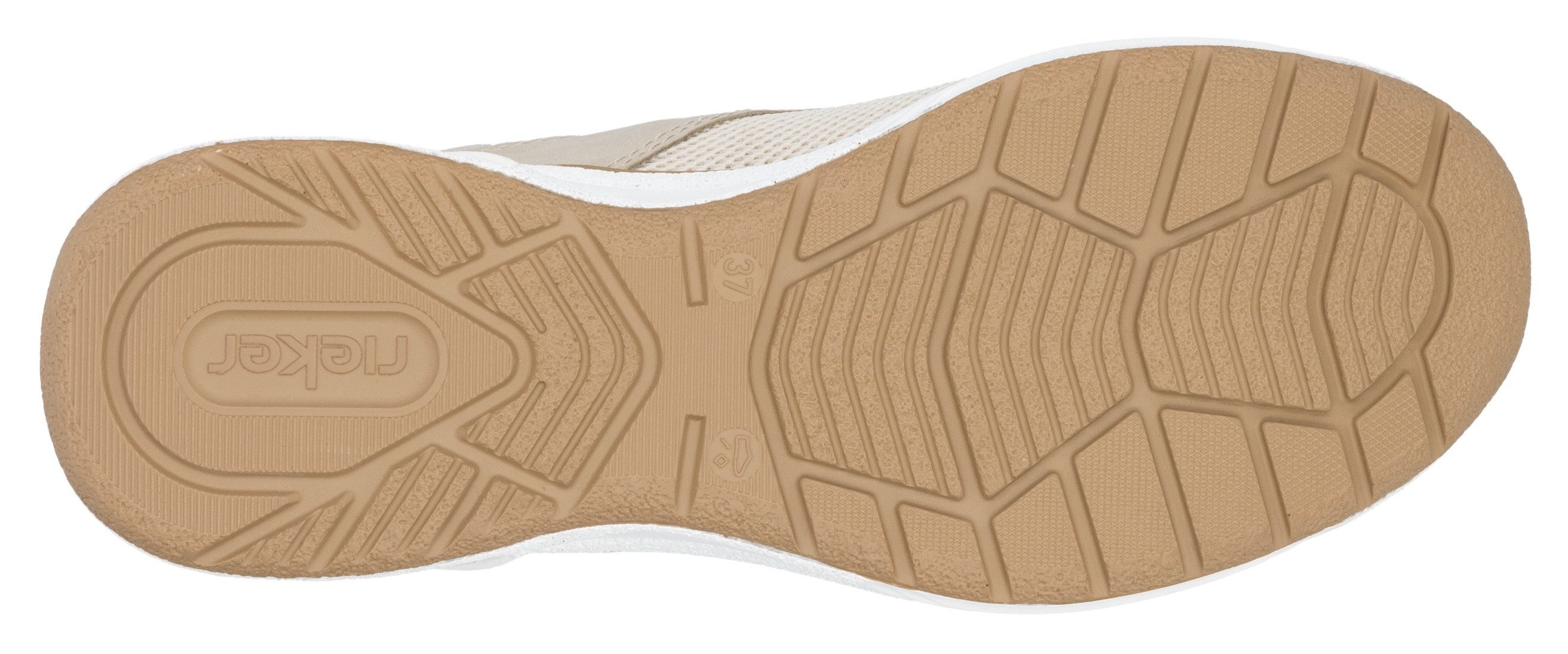 Rieker Slip-on sneakers Ready2GO , vrijetijdssneaker, lage schoen, instapschoen, elastische band, elastische instap