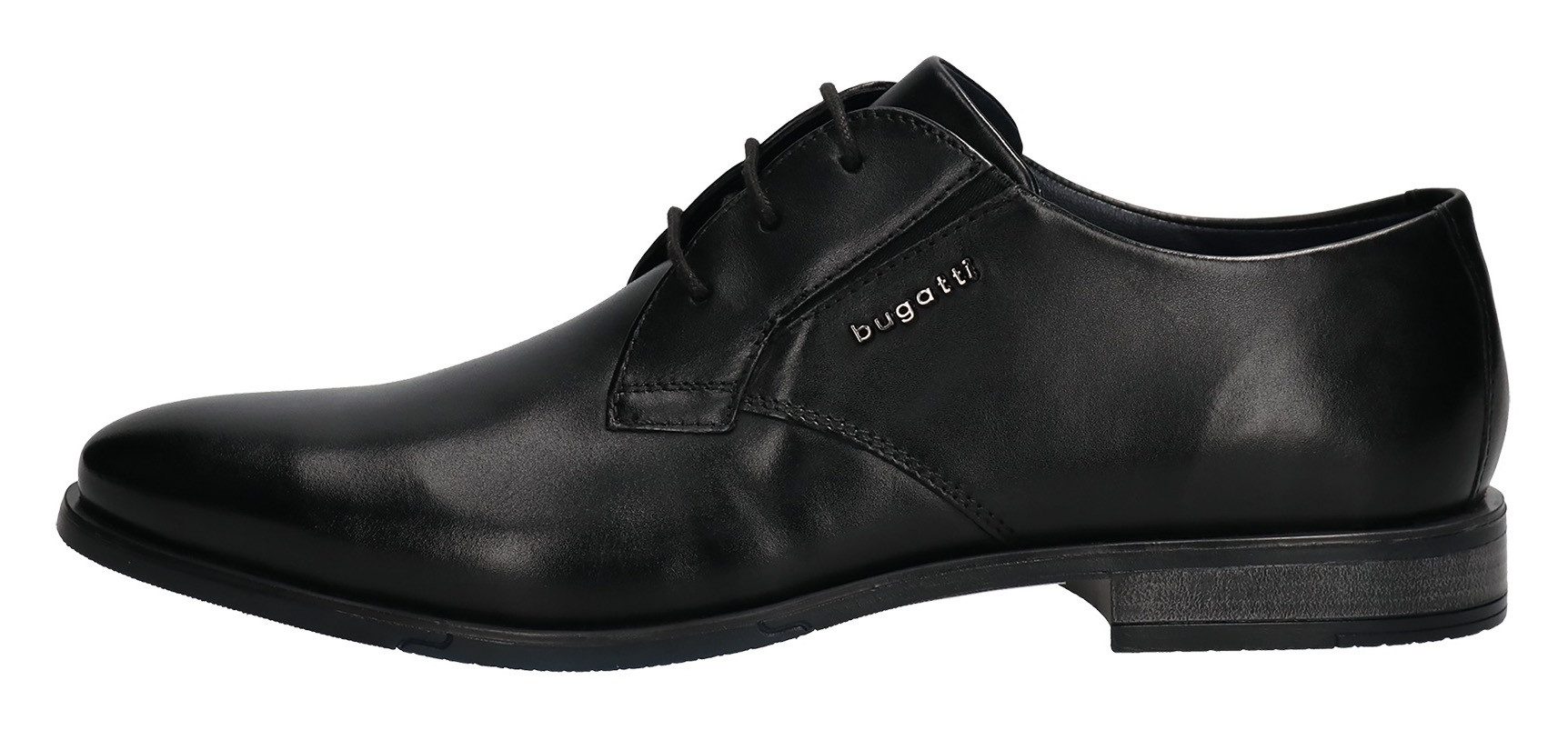 Bugatti Veterschoenen , blokhak, business schoen, avondschoen, feestelijke schoen met print