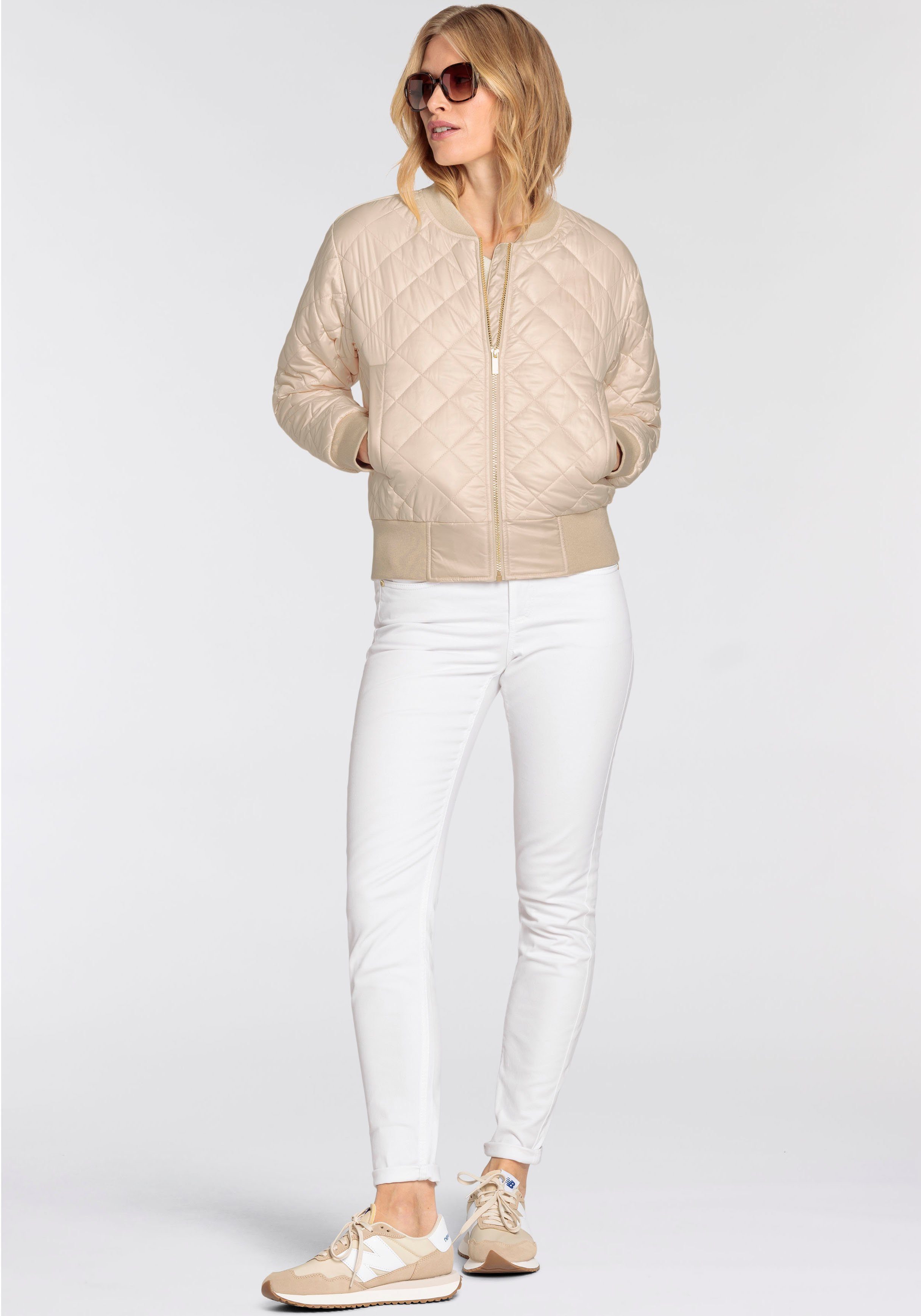 DELMAO Gewatteerde jas in blousonmodel
