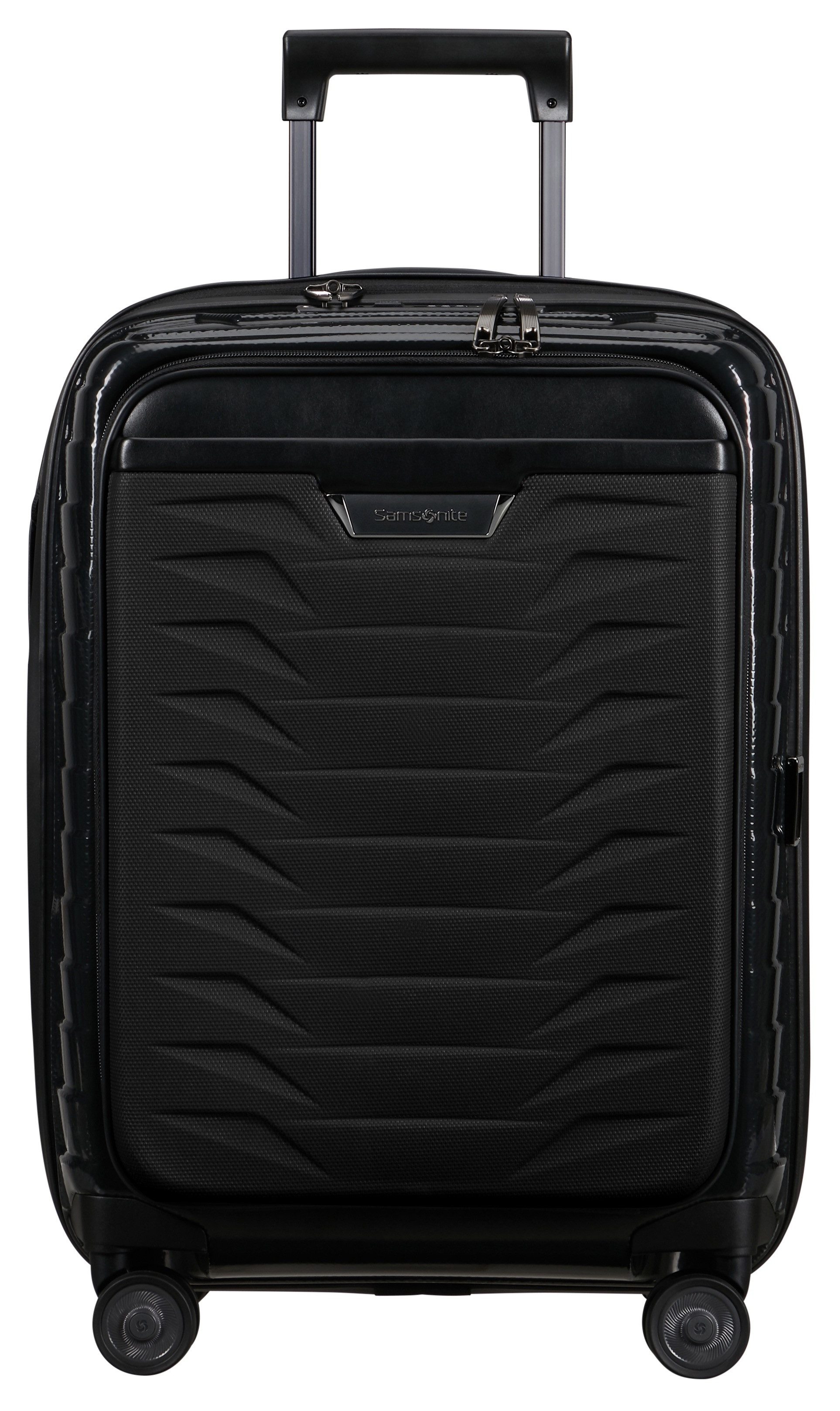 Samsonite Hardshell-trolley PROXIS 55 EXP easy access Handbagage harde koffer volumevergroting laptopvak
