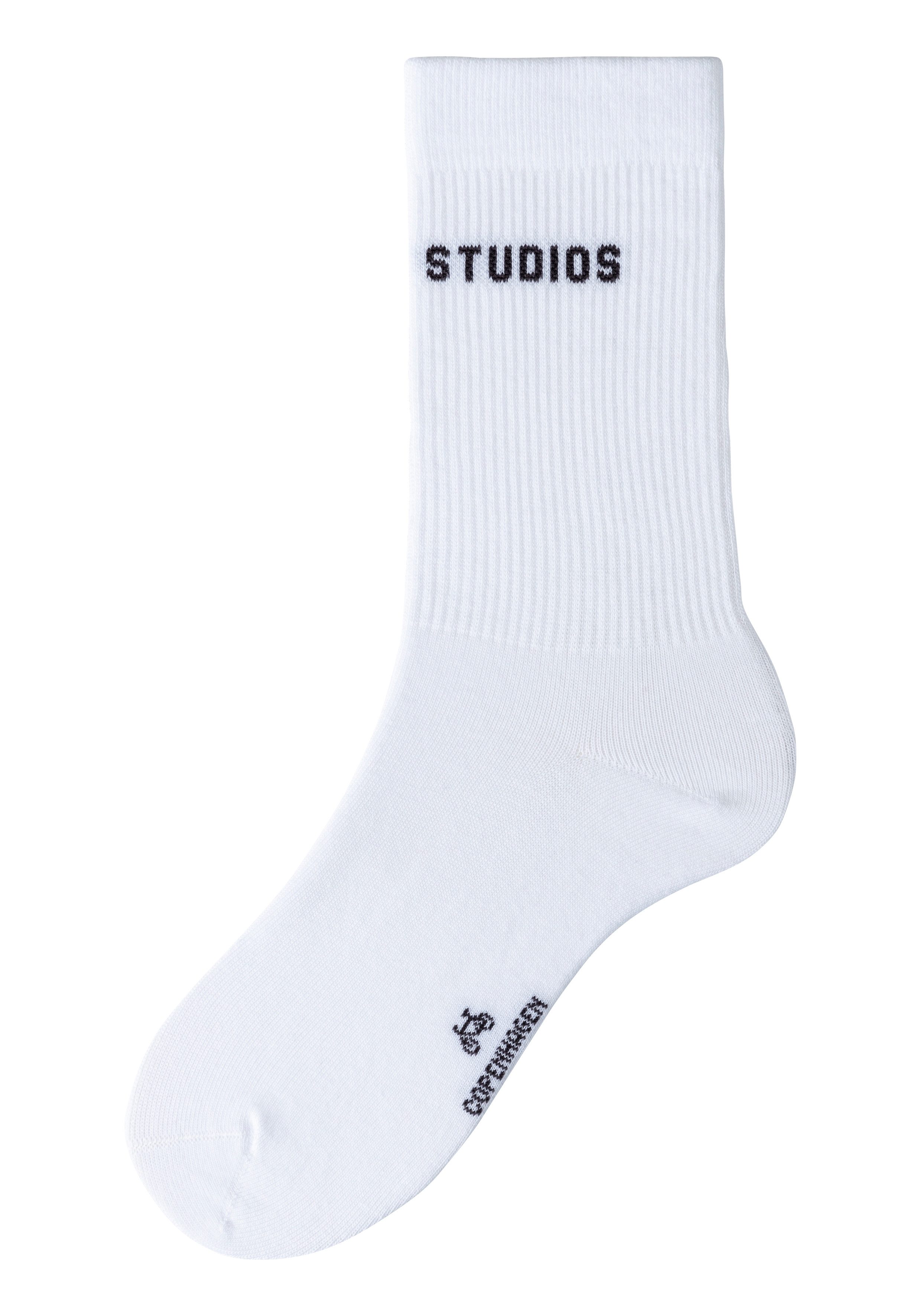 Copenhagen Studios Tennissokken zonder frotté (set, 2 paar)