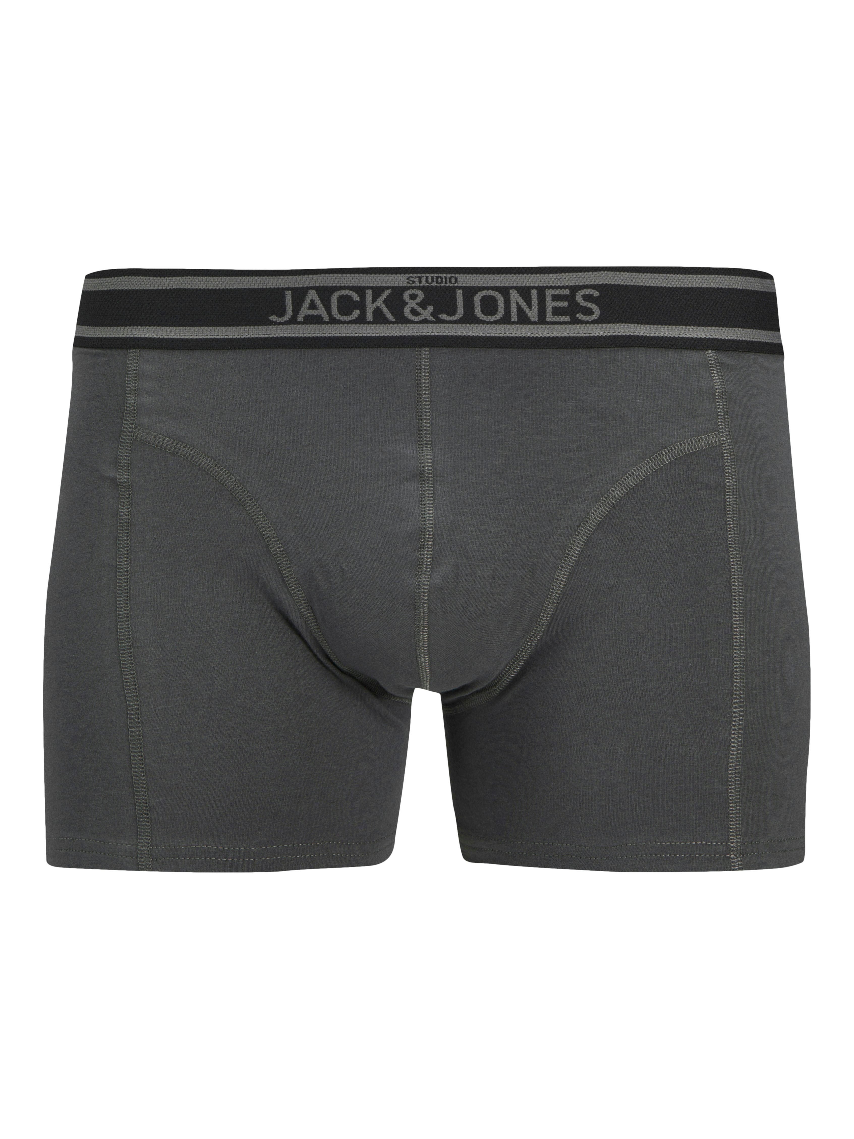 Jack & Jones Trunk JACAIDEN SOLID TRUNKS 3 PACK SN (3 stuks)