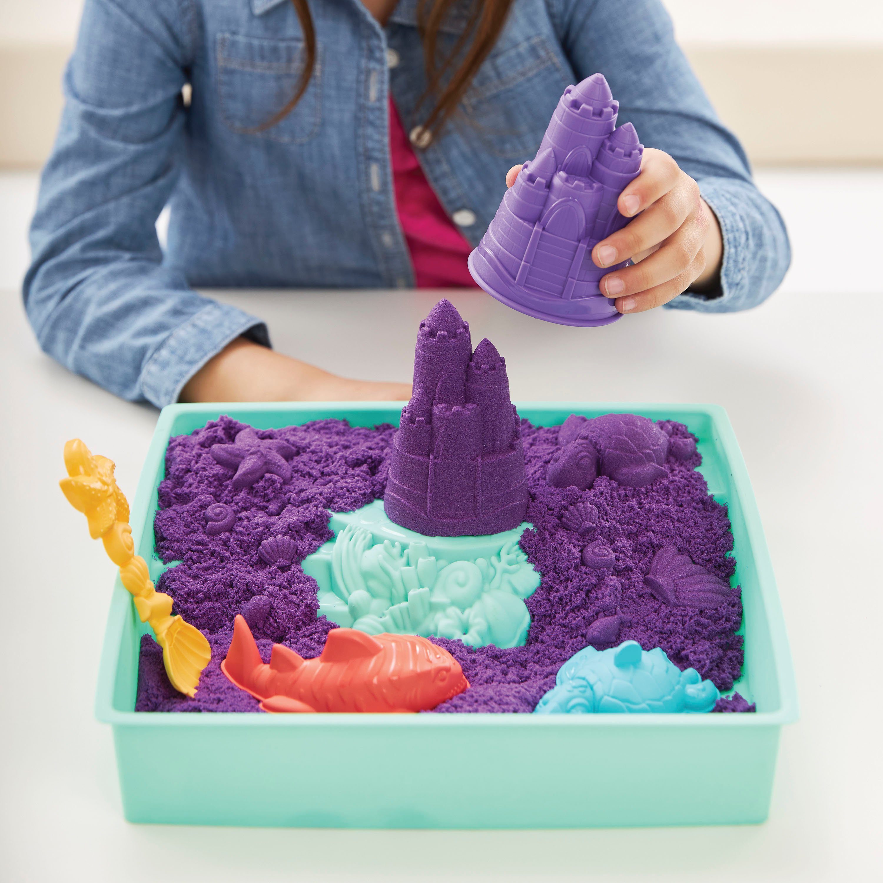 Spin Master Knutselset Kinetic Sand - Box 454 g - Paars