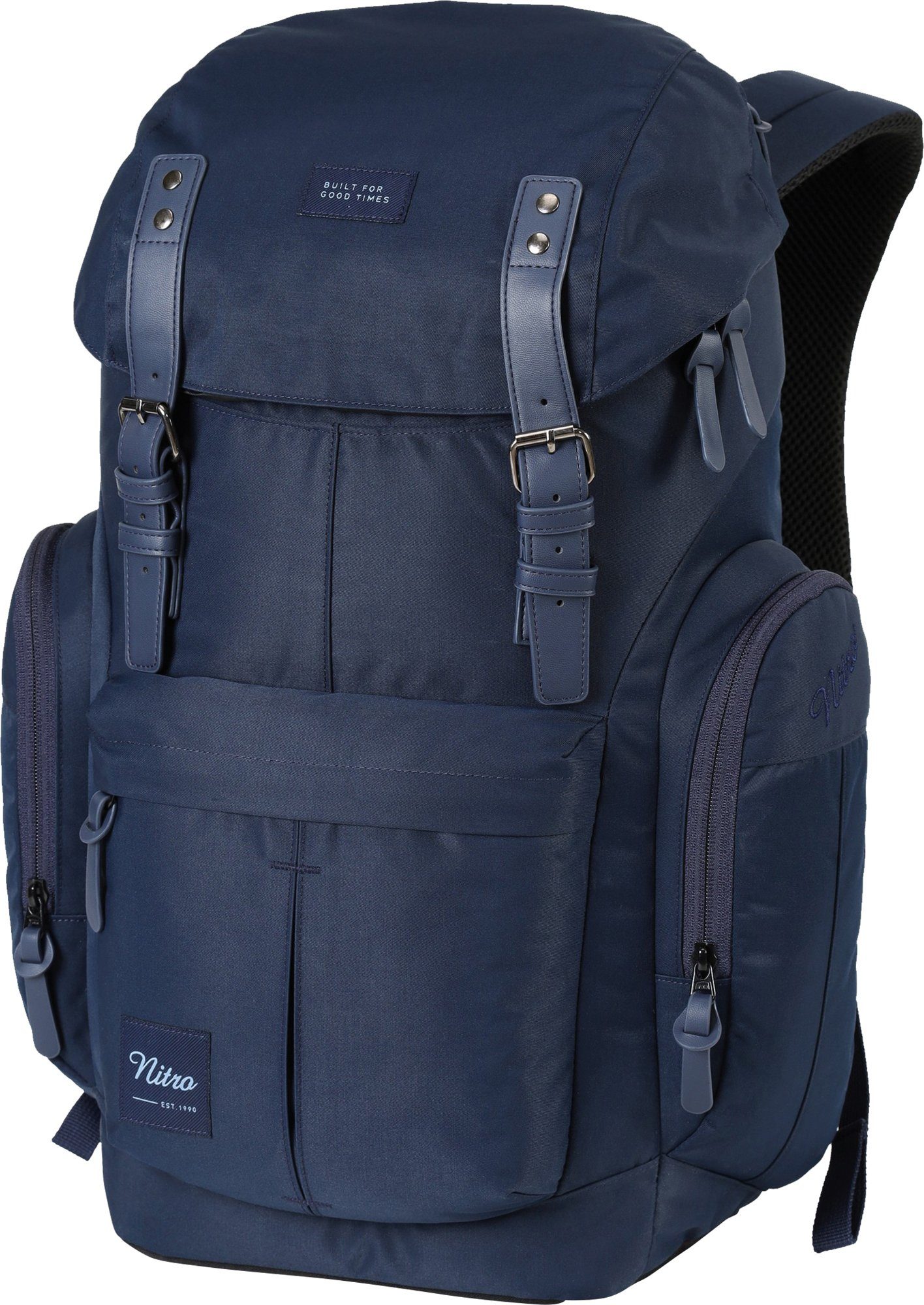 NITRO Vrijetijdsrugzak Daypacker met laptopvak, schoolrugzak, wandelaarsrugzak of streetpack
