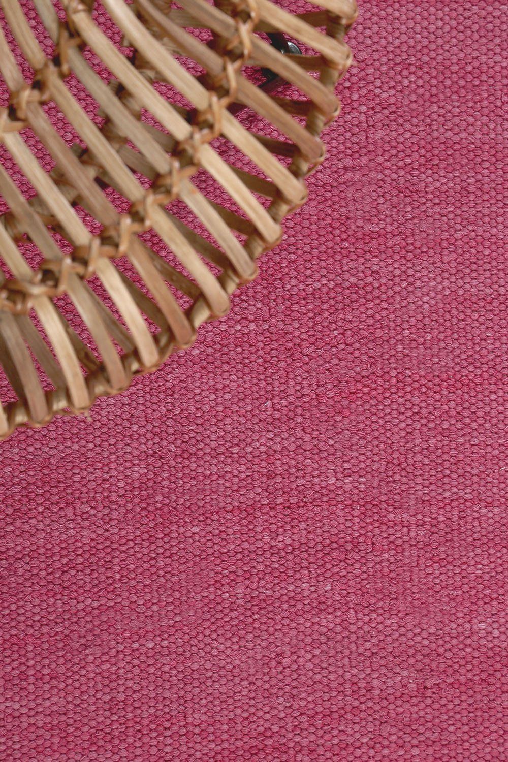Esprit Vloerkleed Rainbow Kelim omkeerbaar tapijt ESP-7708 Vlakweefsel 100% katoen, vlekken, effen, veel kleuren, woonkamer