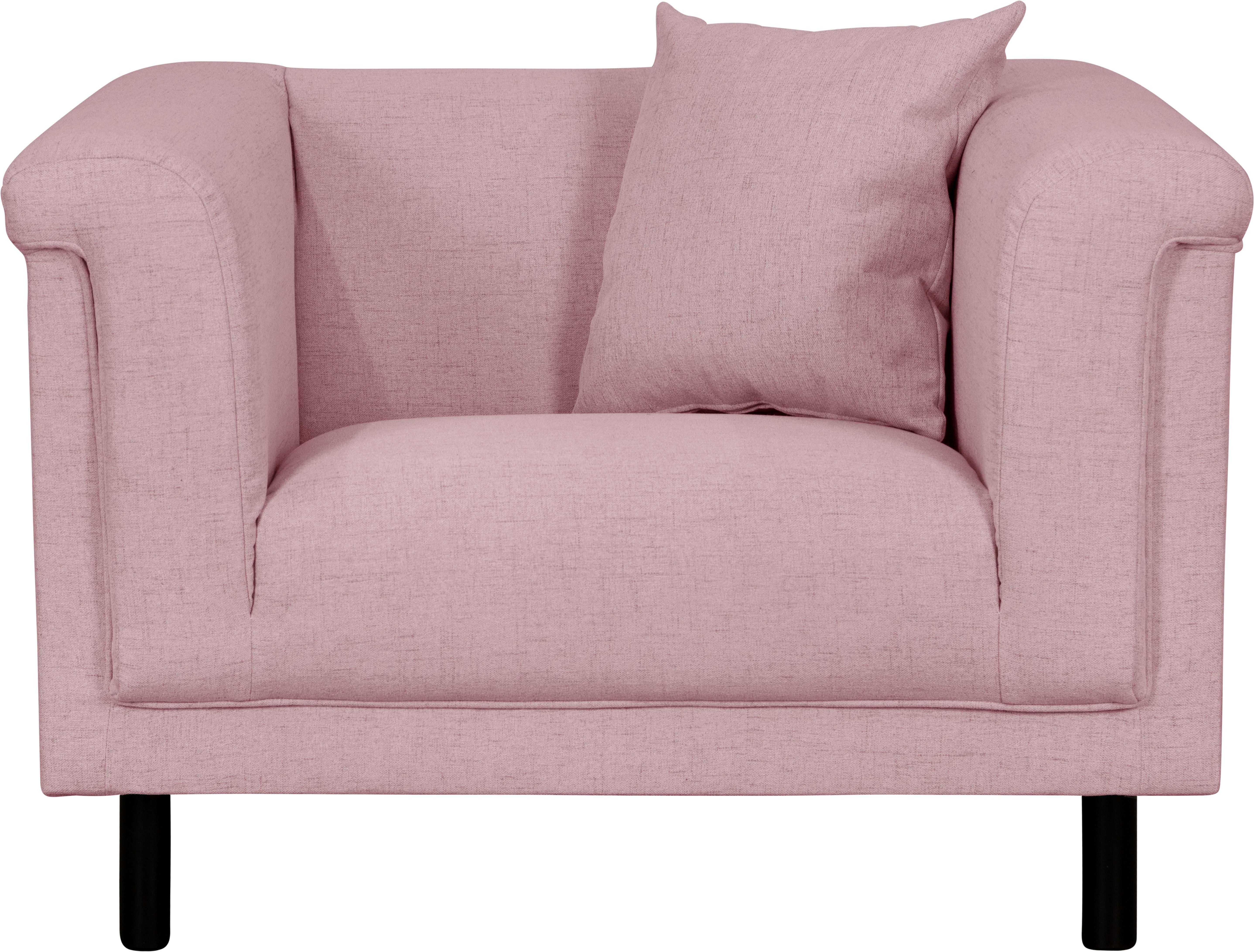 INOSIGN Fauteuil AGNIA BxDxH: 100x85x71 cm incl. sierkussens, ook in cord en bouclé